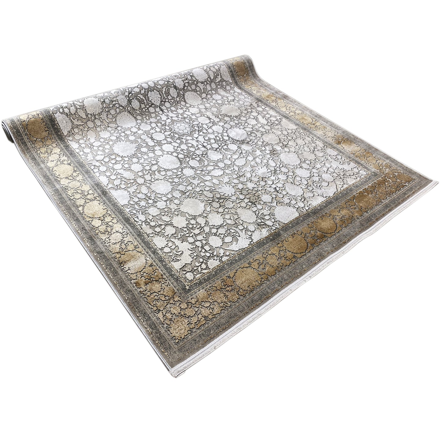 Tappeto argento-oro 170x240cm