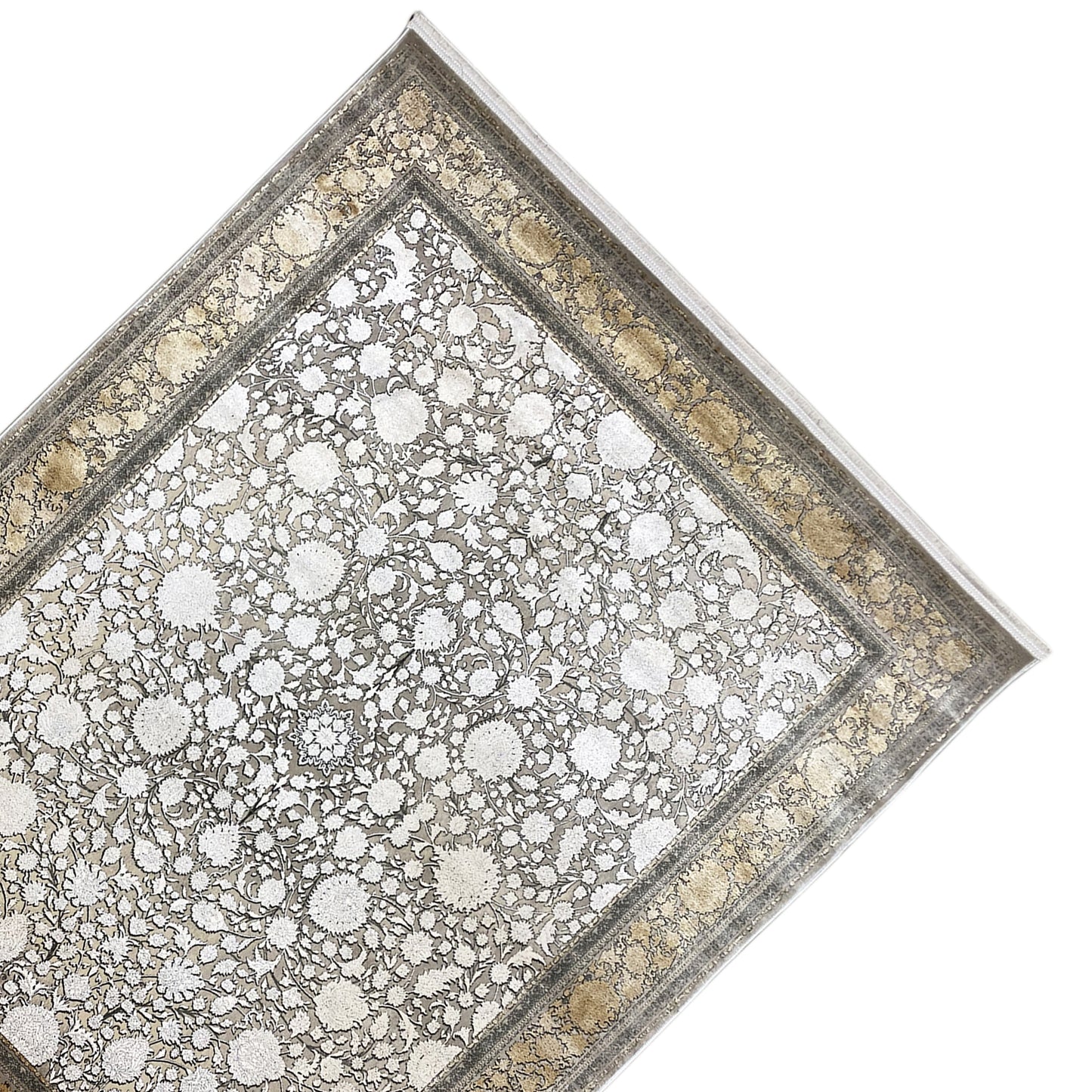 Tappeto argento-oro 170x240cm