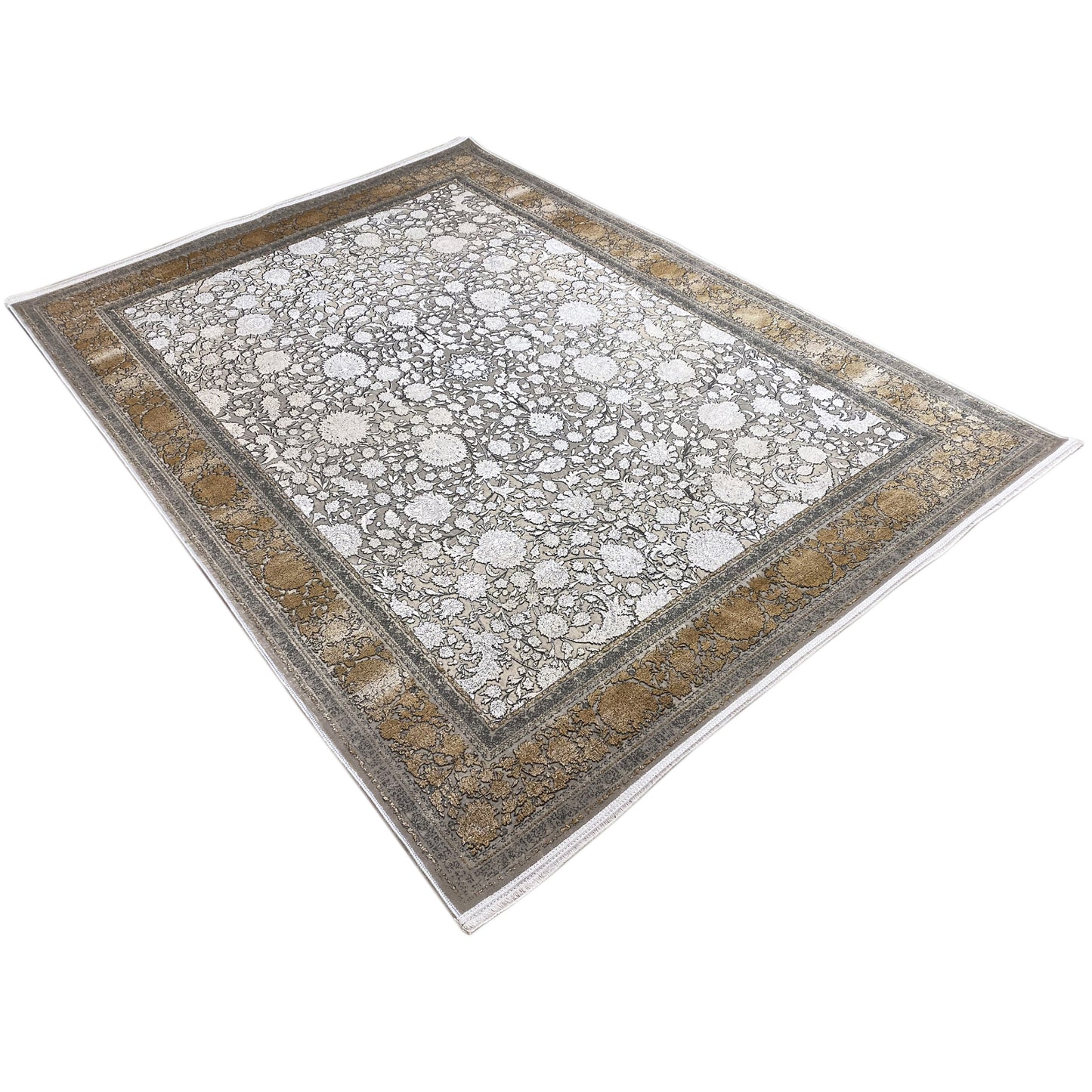 Tappeto argento-oro 170x240cm