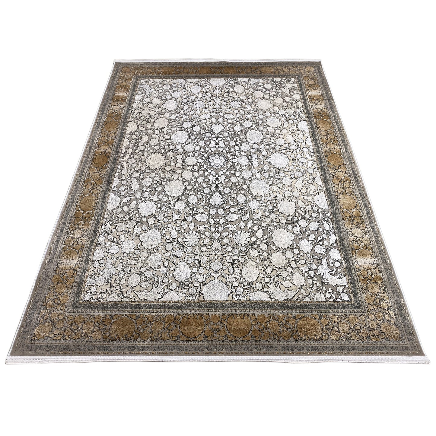 Tappeto argento-oro 170x240cm