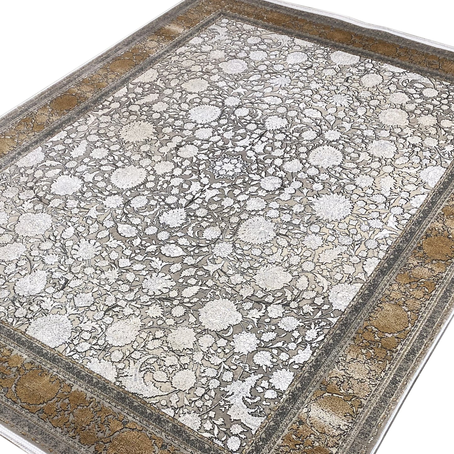 Tappeto argento-oro 170x240cm