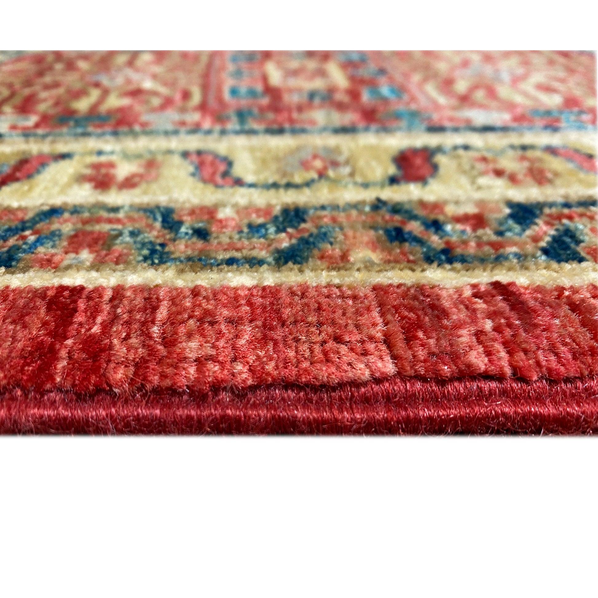 Roter Mamluk Teppich, 236x172 cm - German Carpet Shop