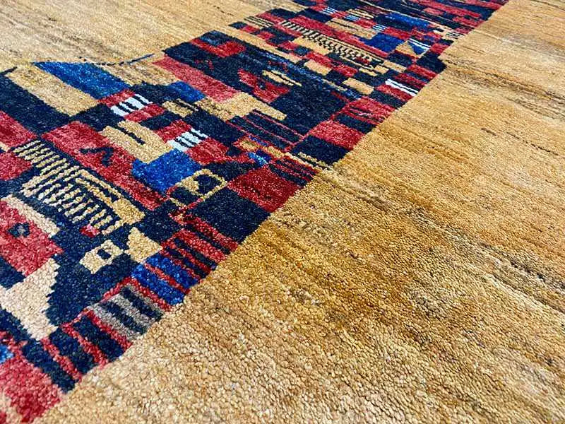 Gabbeh Teppich (157x124 cm) - German Carpet Shop