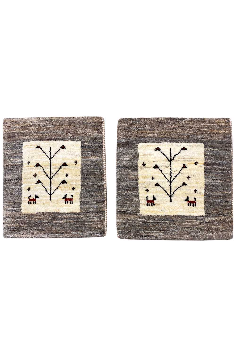 Gabbeh Teppich (42x40 cm) - German Carpet Shop