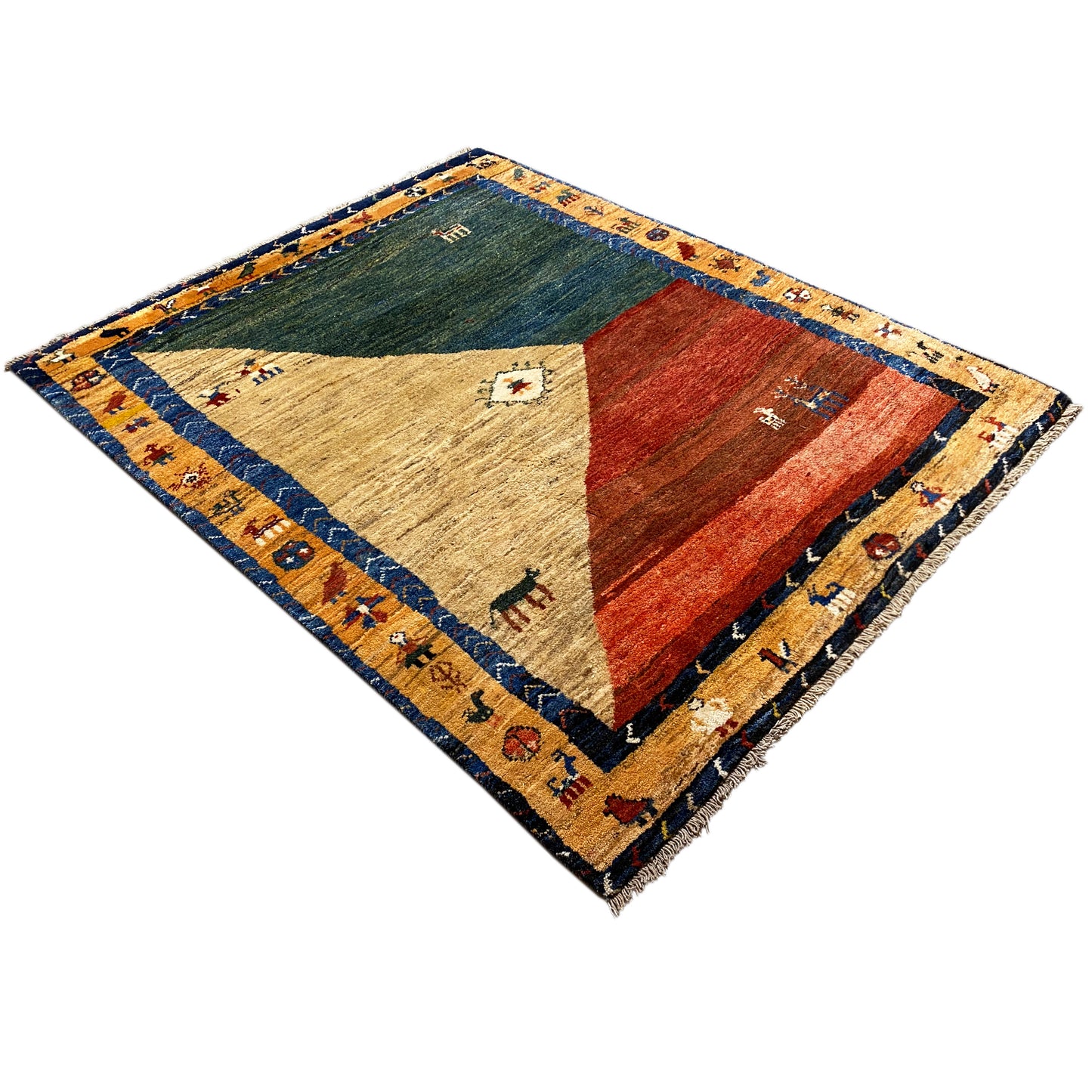 Gabbeh Teppich 175x142 cm