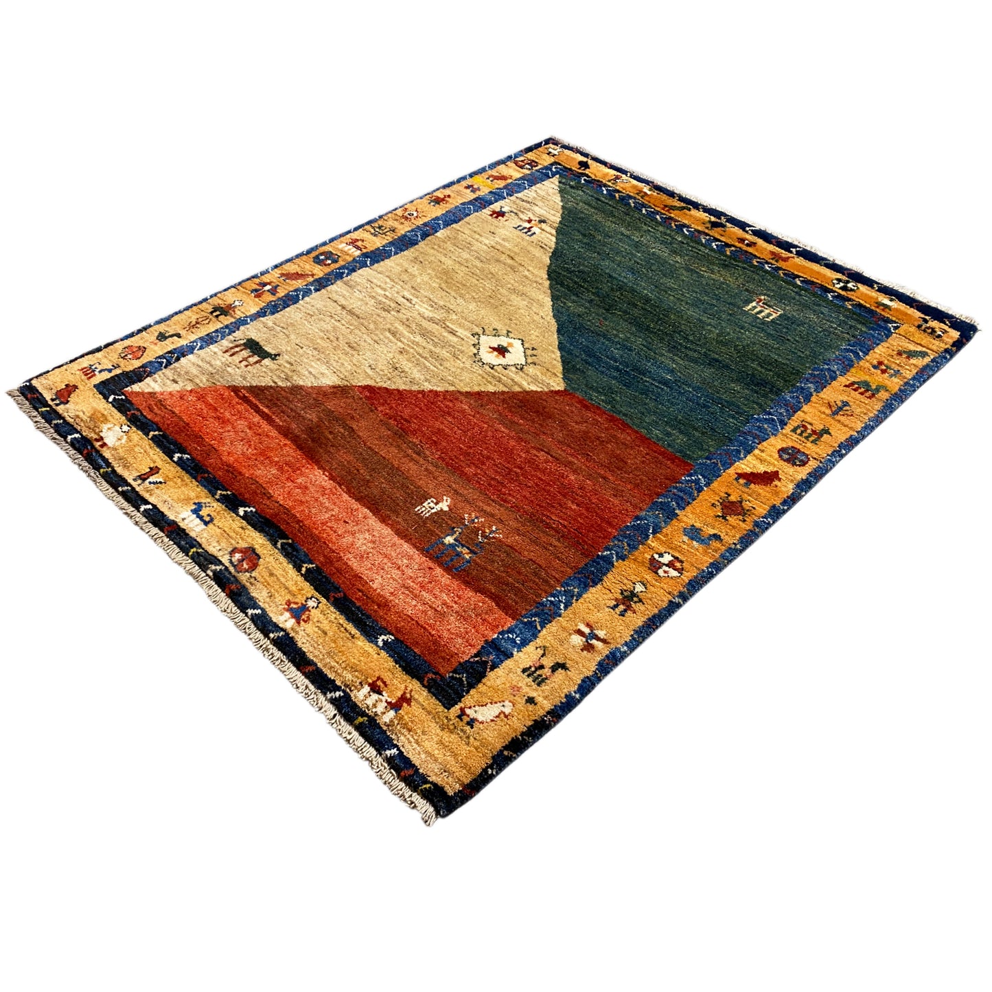 Gabbeh Teppich 175x142 cm