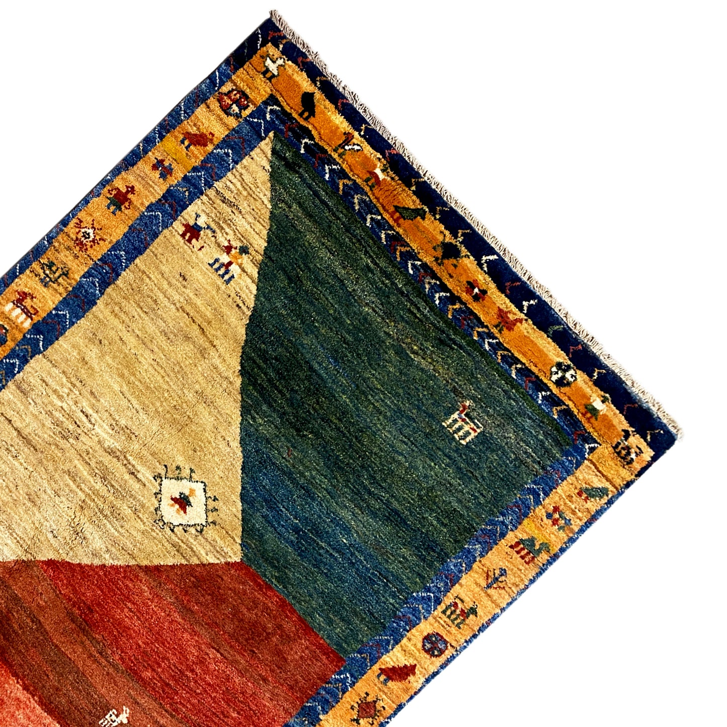 Gabbeh Teppich 175x142 cm