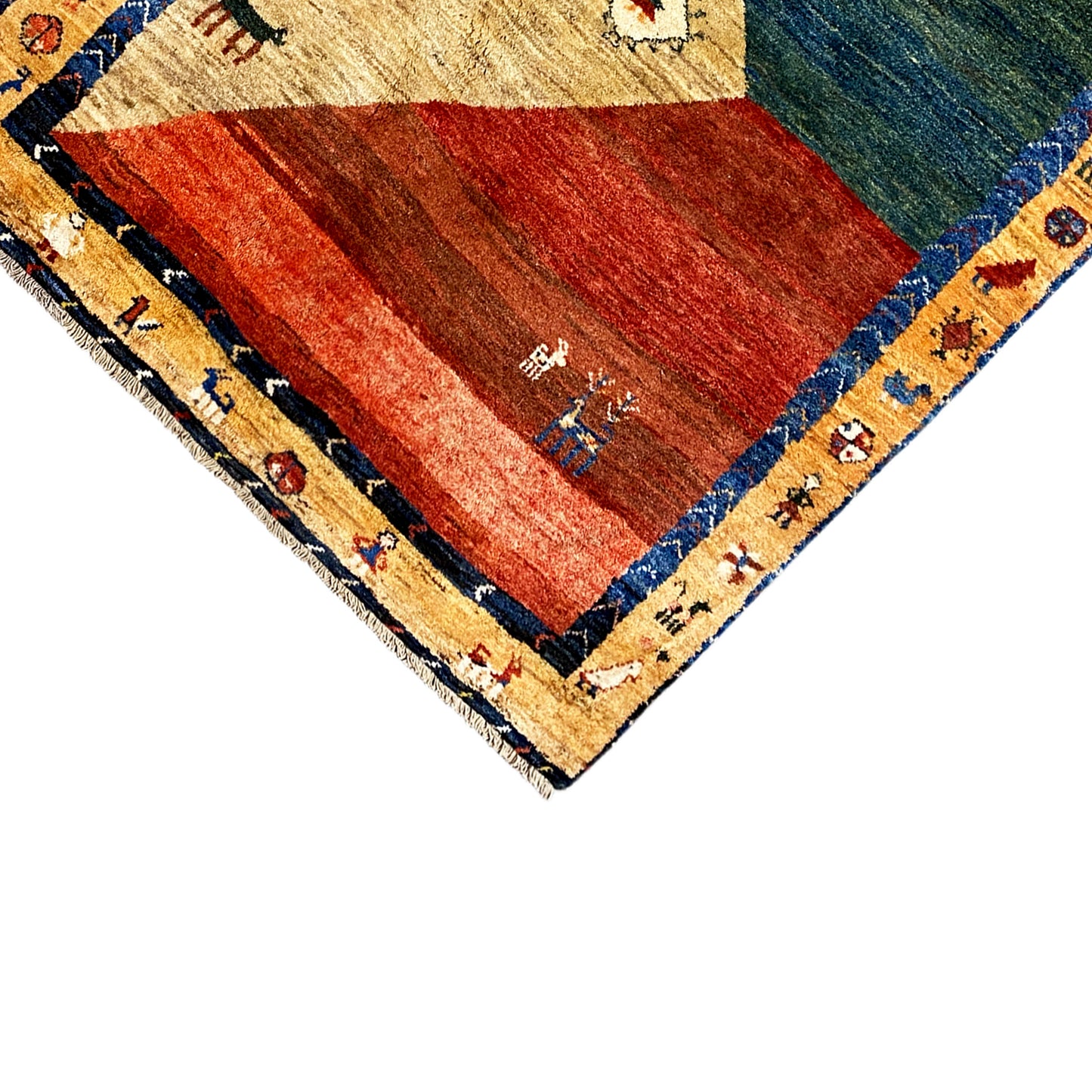Gabbeh Teppich 175x142 cm