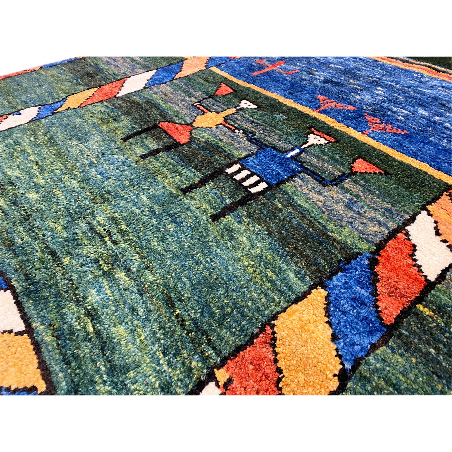 Gabbeh Teppich 170x140 cm