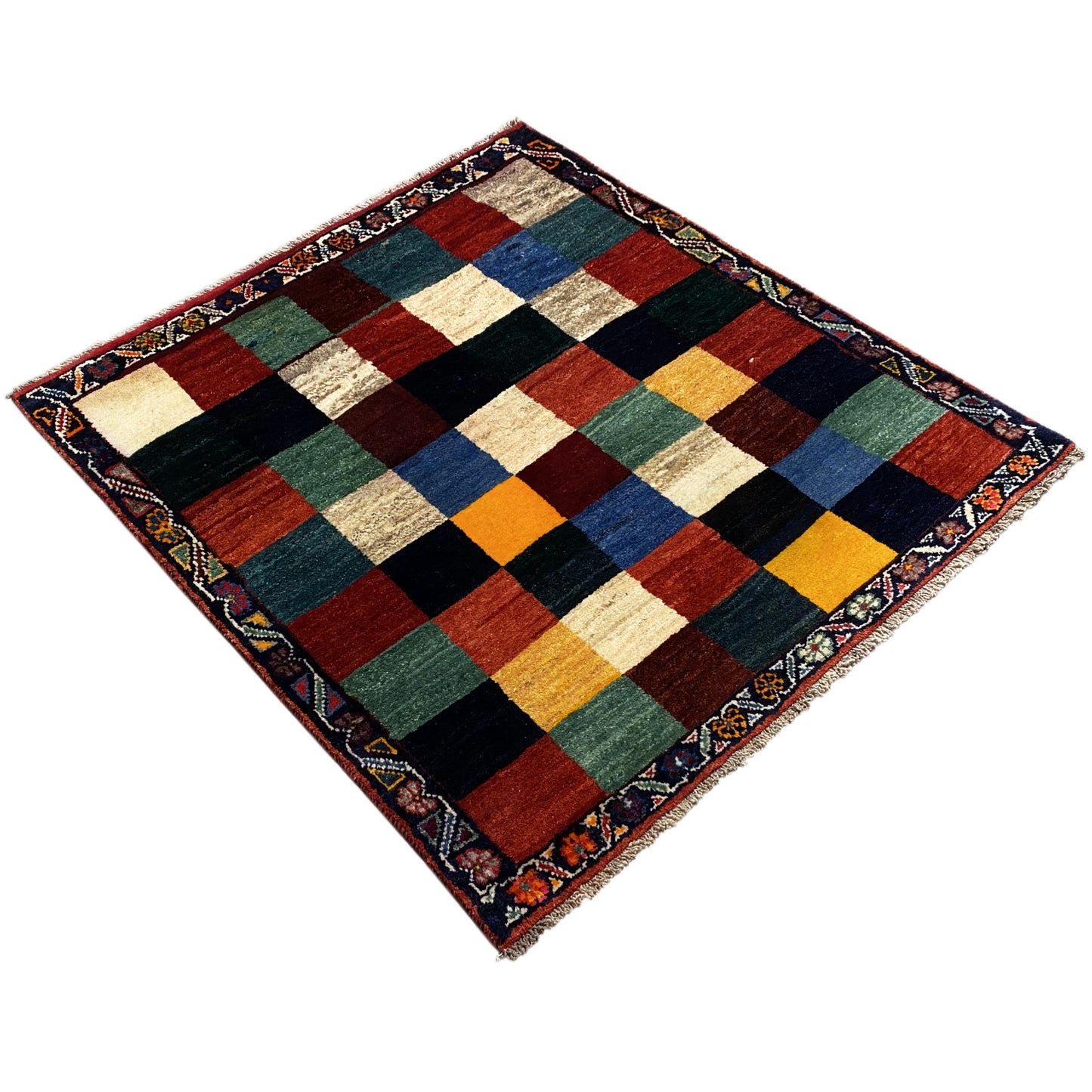 Gabbeh Teppich 127x114 cm