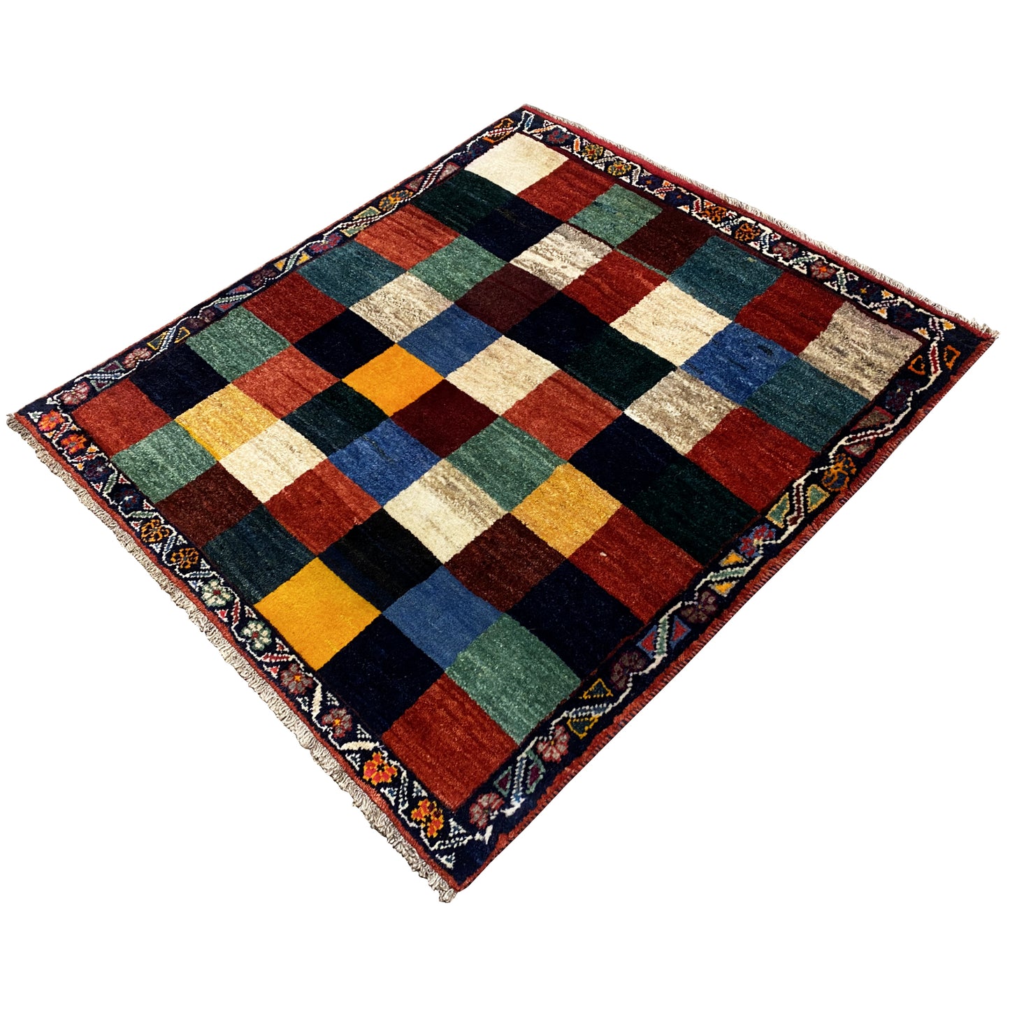 Gabbeh Teppich 127x114 cm