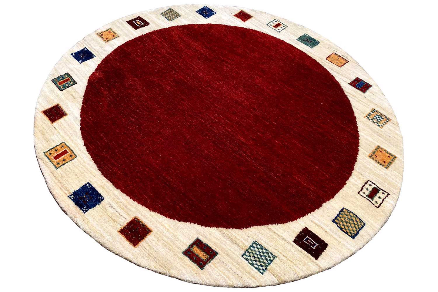 Gabbeh Teppich (148x148 cm) - German Carpet Shop