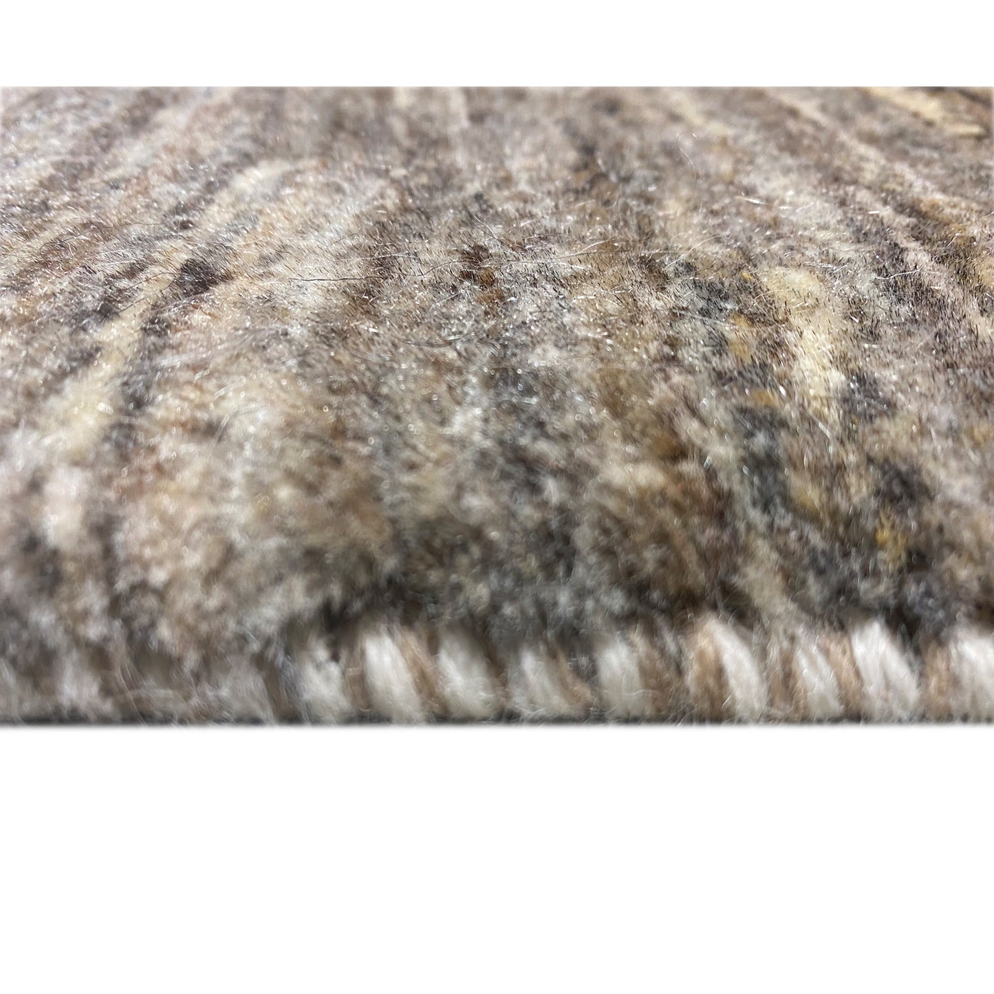 Gabbeh Teppich Beige 227x163 cm - German Carpet Shop