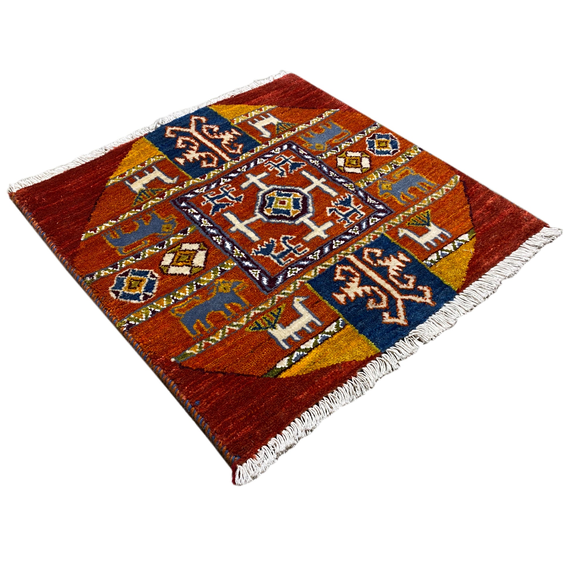 Gabbeh Teppich Lori 60x59 cm - German Carpet Shop