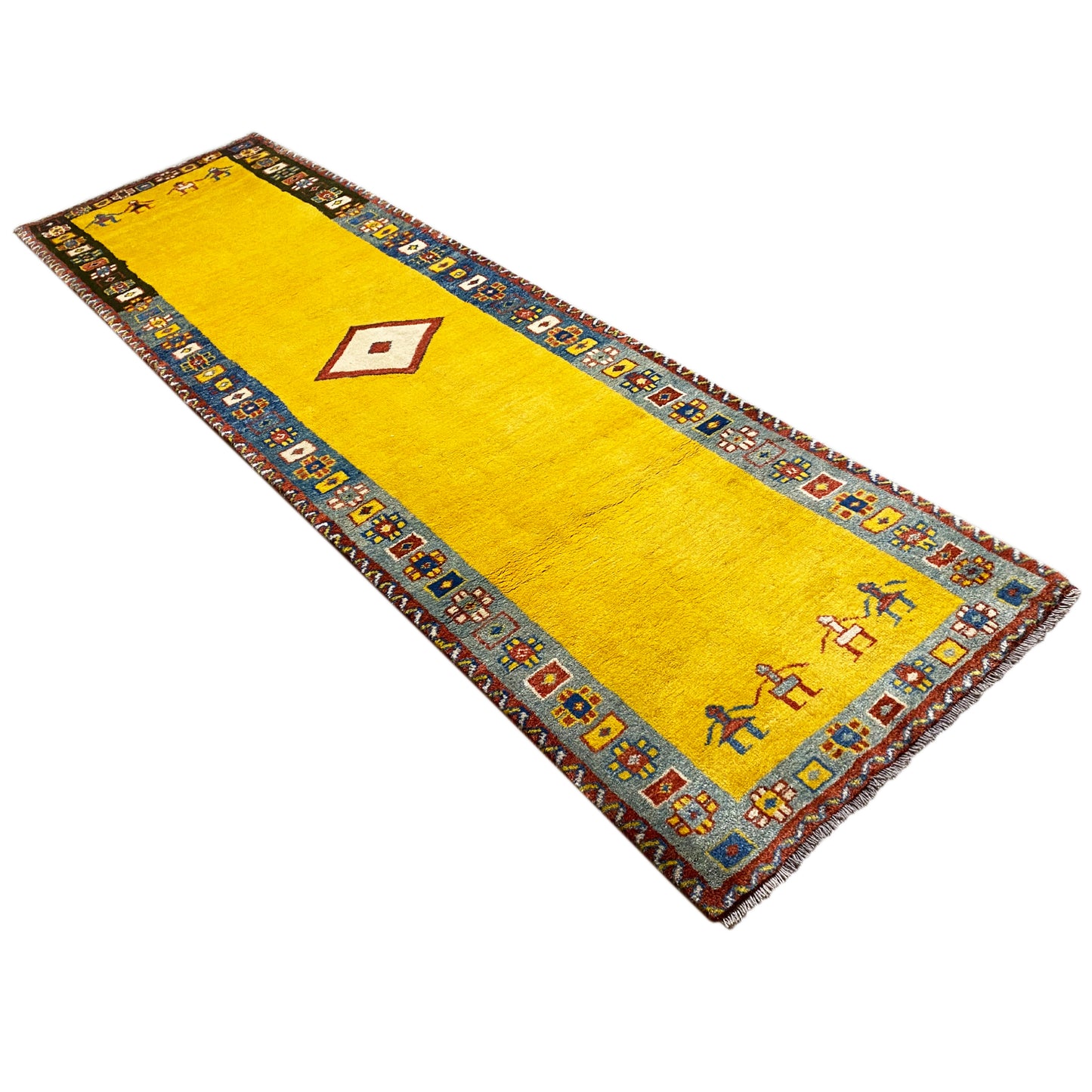 Gabbeh Läufer 303x88 cm