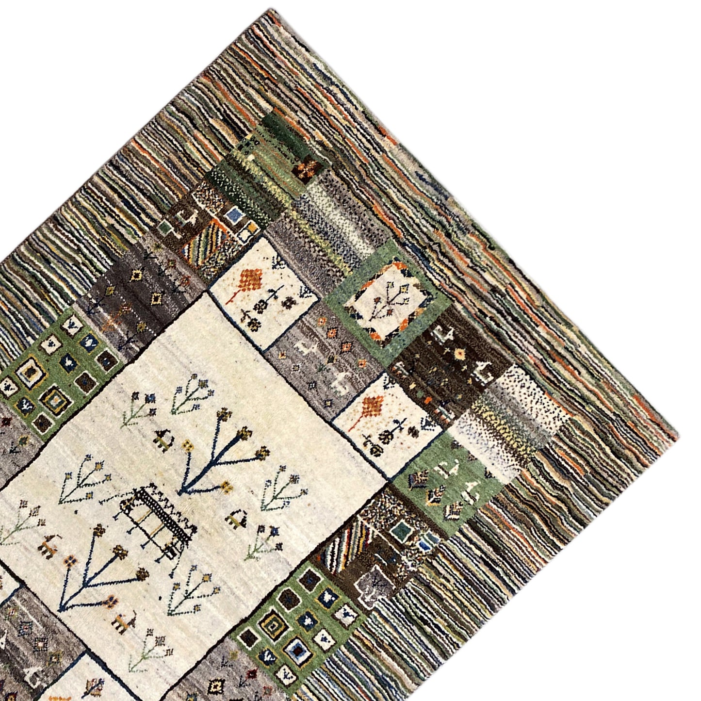 Gabbeh Teppich 210x153 cm