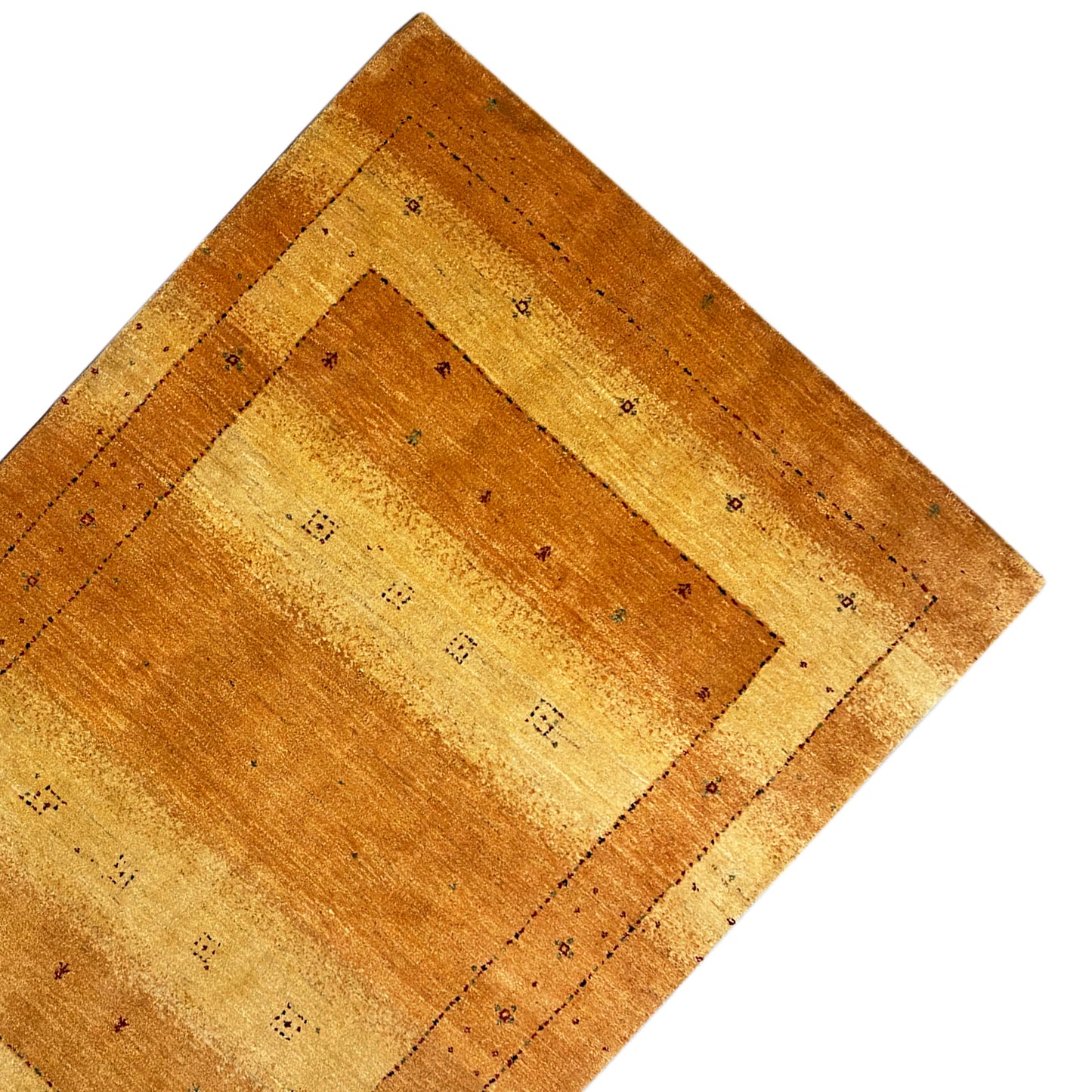 Ethno Stil Teppich aus reiner Wolle