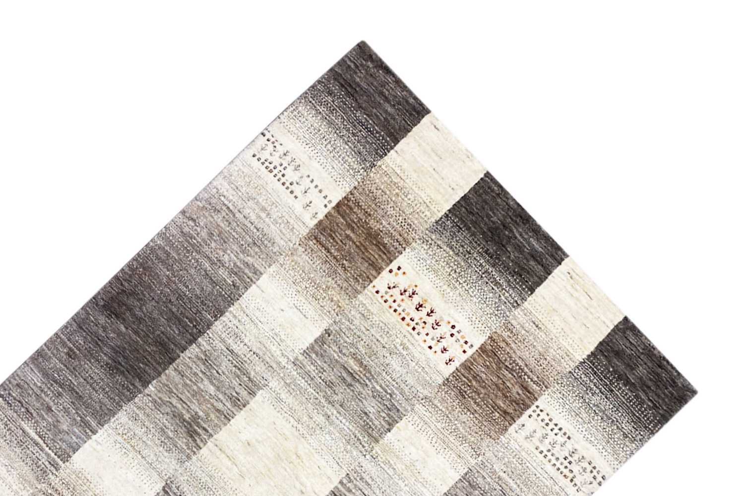 Gabbeh-Teppich (170x240 cm / 6x8 ft) - Authentischer persischer Wollteppich - German Carpet Shop