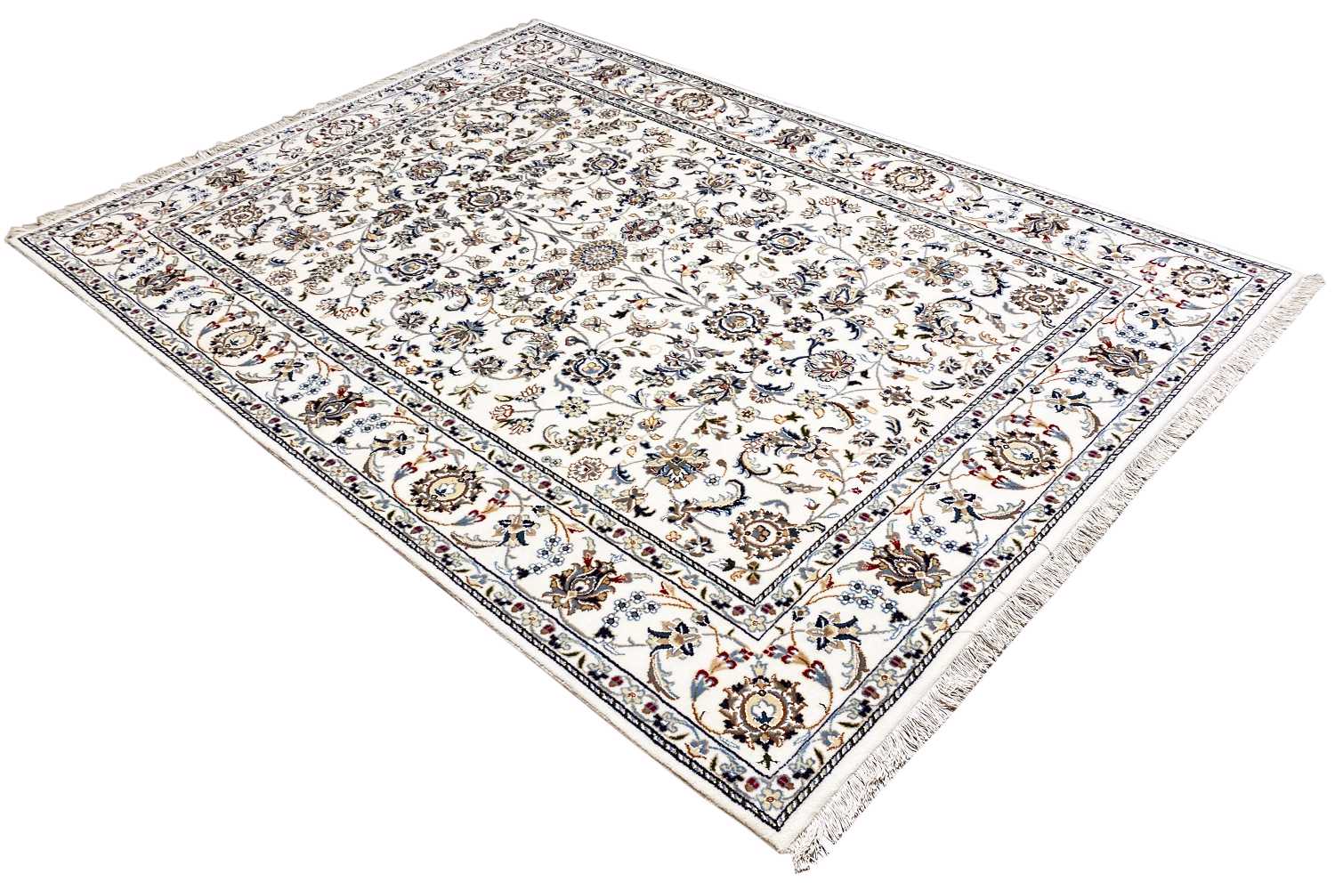 Indo Nain Teppich - Beige (250x179cm) - German Carpet Shop