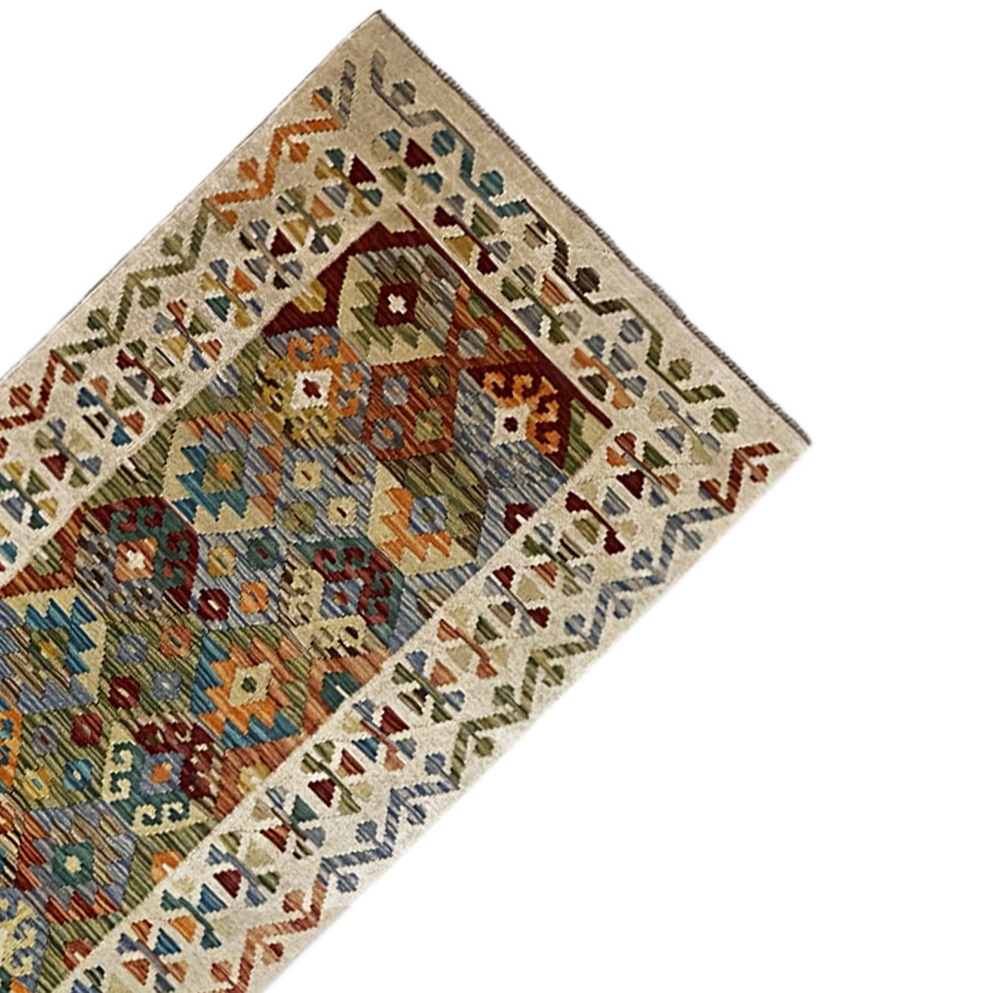 Kelim Läufer Afghan 386x87cm