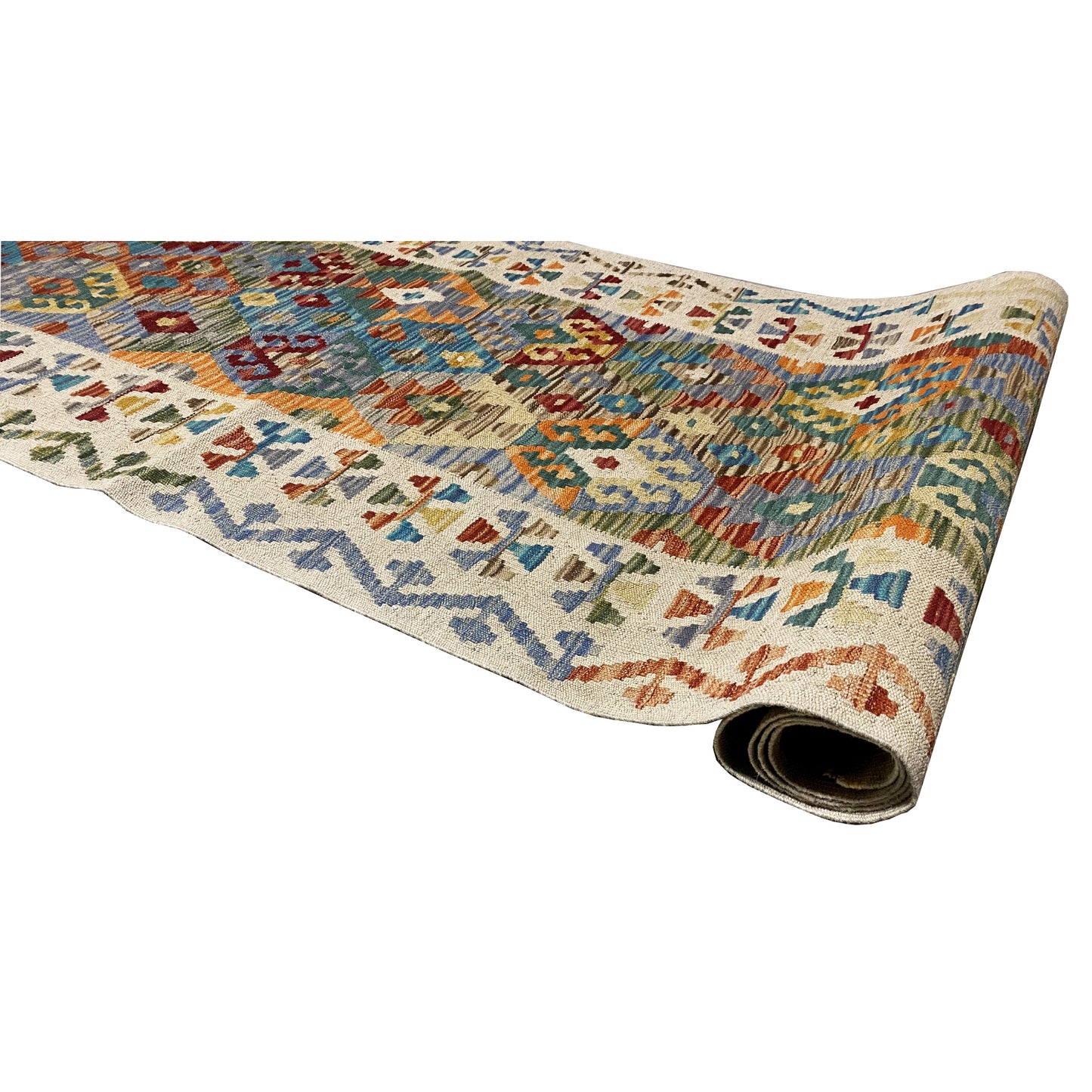 Kelim Läufer Afghan 386x87cm