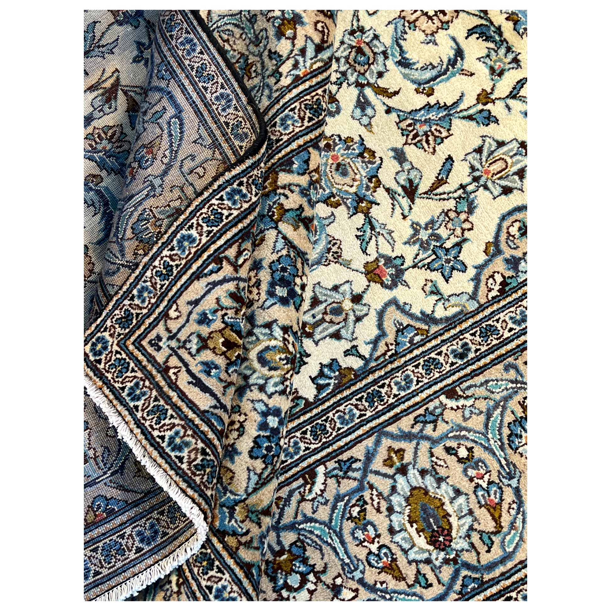 Keshan Teppich 294x194 cm - Premium Keshan Teppiche from German Carpet Shop - Just €890! Shop now at German Carpet Shop