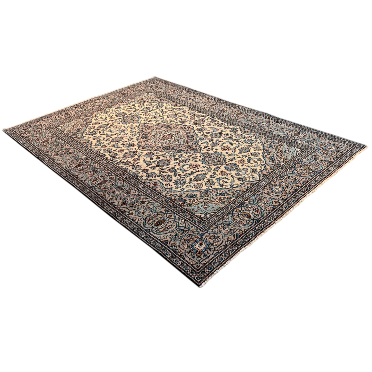 Keshan Teppich 294x194 cm - Premium Keshan Teppiche from German Carpet Shop - Just €890! Shop now at German Carpet Shop