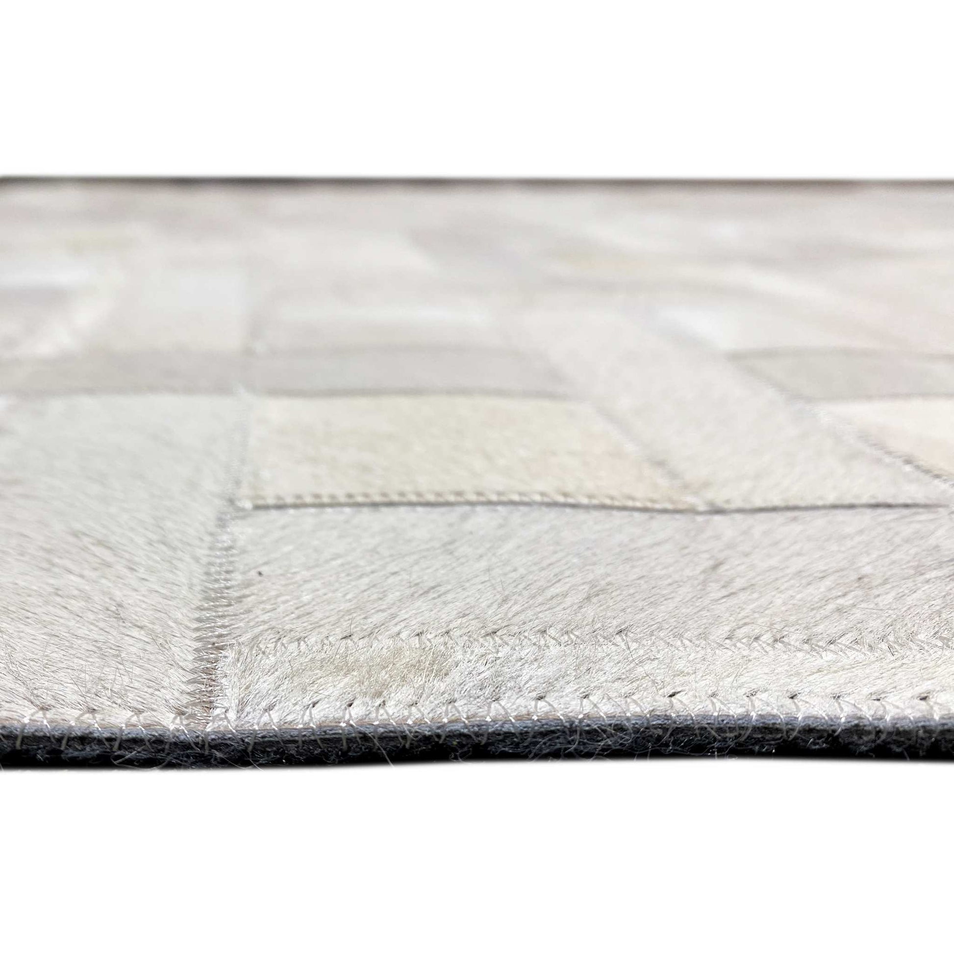 Eleganter gewebter Lederteppich – 250x155 cm - German Carpet Shop