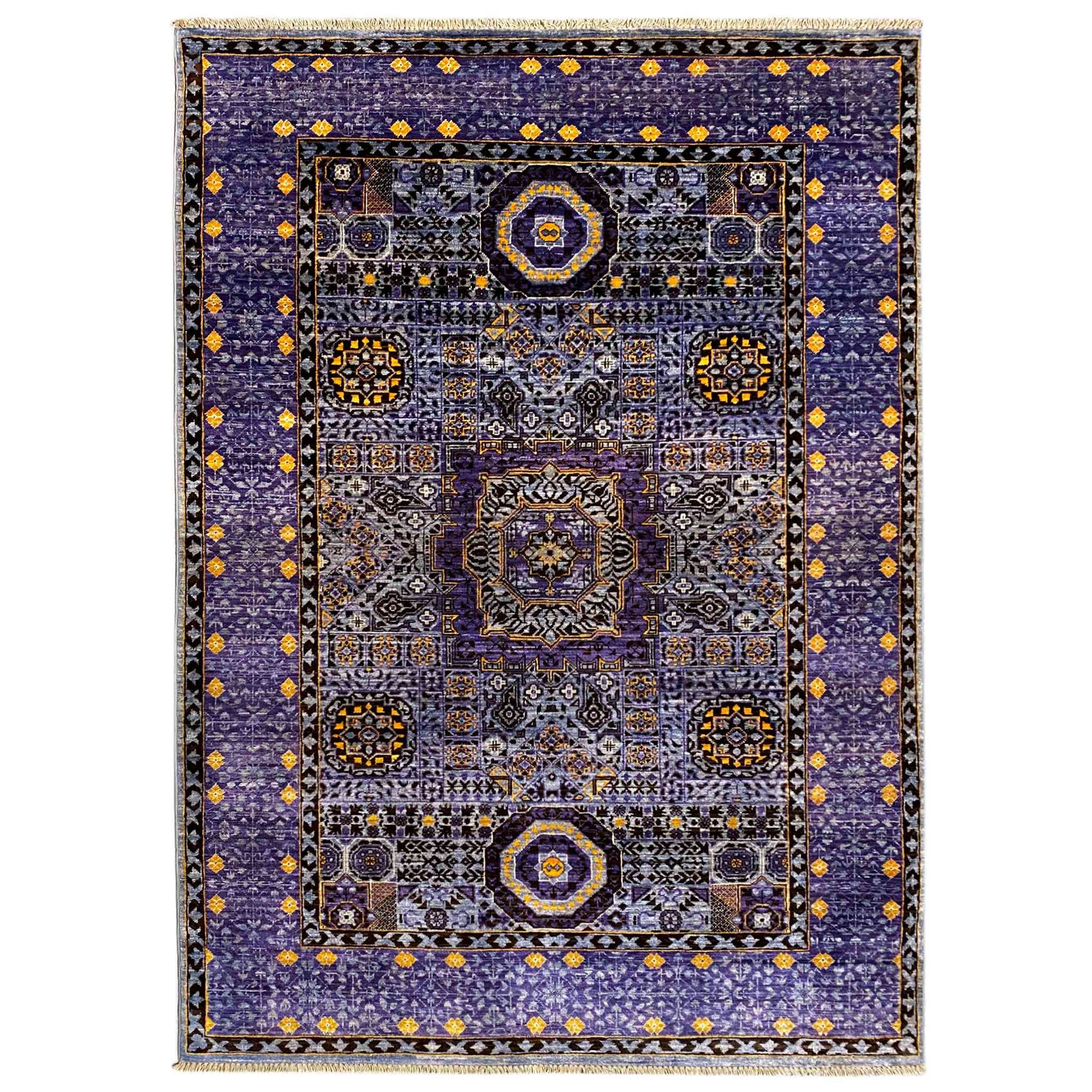 Handgeknüpfter Mamluk Teppich 185x135 cm - German Carpet Shop