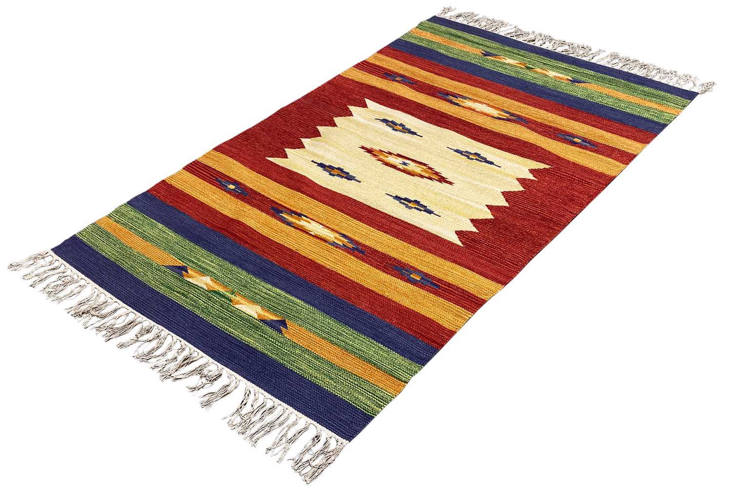 Moderner Kelim Teppich - Samak (90x160 cm) - German Carpet Shop