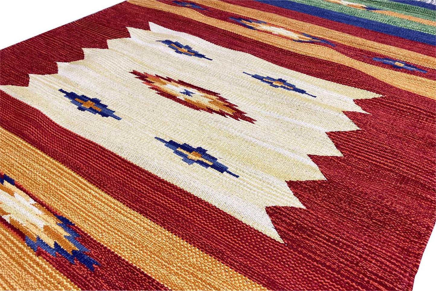 Moderner Kelim Teppich - Samak (90x160 cm) - German Carpet Shop