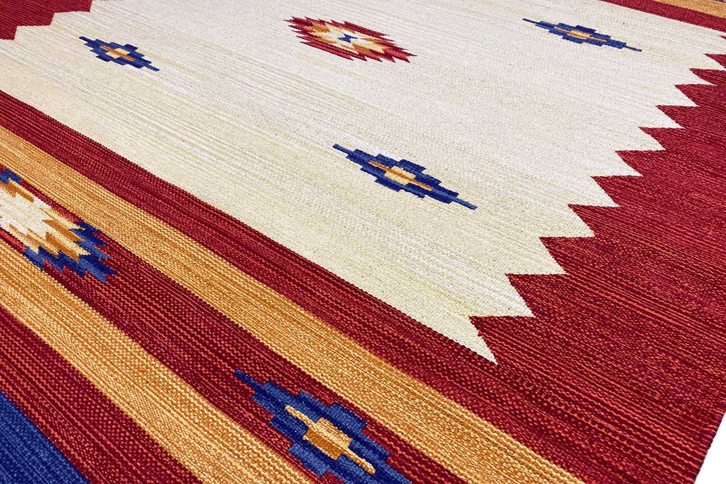 Moderner Kelim Teppich - Samak (140X200 cm) - German Carpet Shop