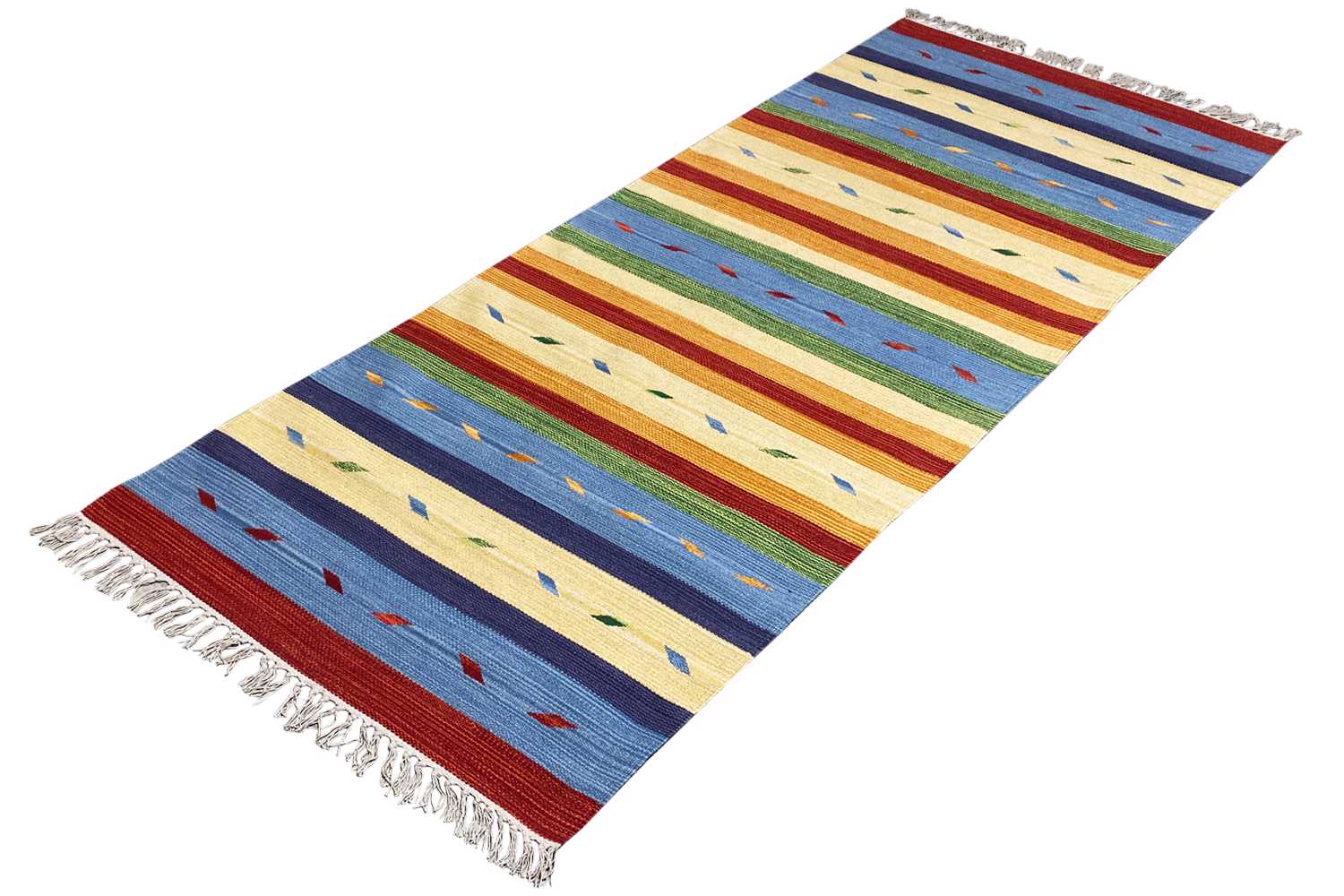 Moderner Kelim Teppich - Samak (80x200 cm) - German Carpet Shop