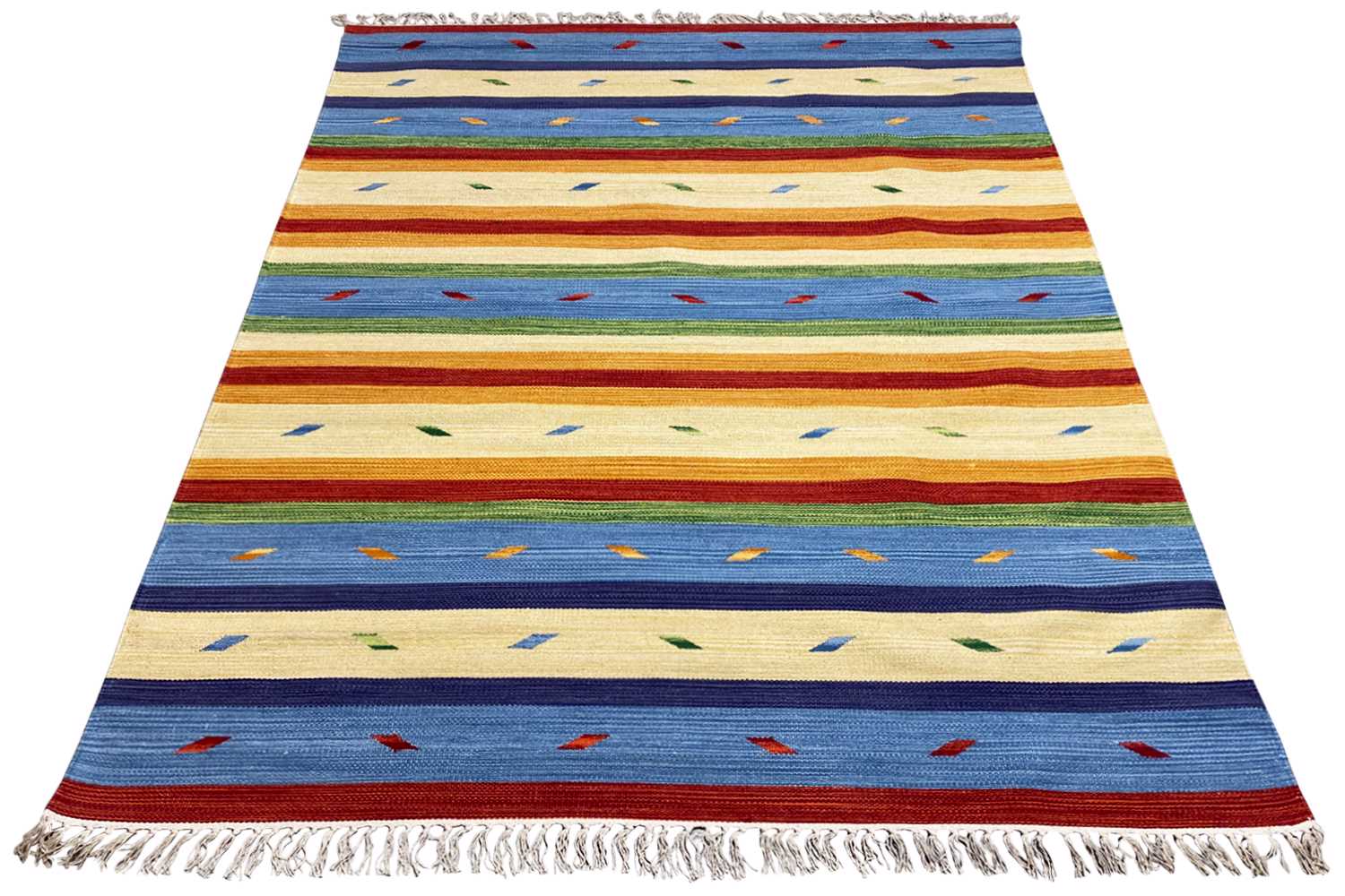 Moderner Kelim Teppich - Samak (140X200 cm) - German Carpet Shop