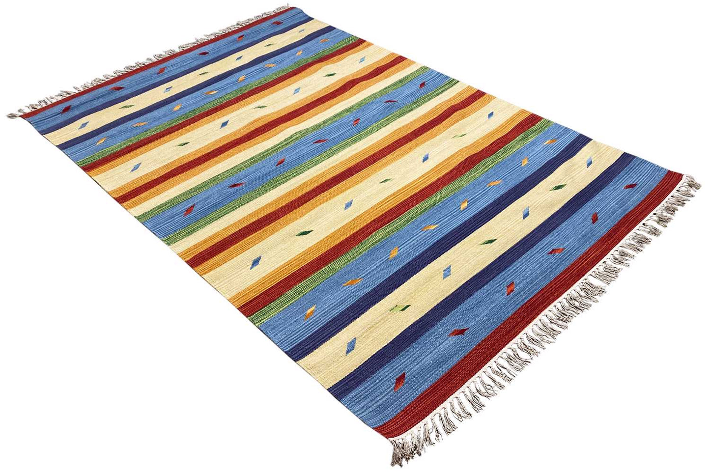 Moderner Kelim Teppich - Samak (140X200 cm) - German Carpet Shop