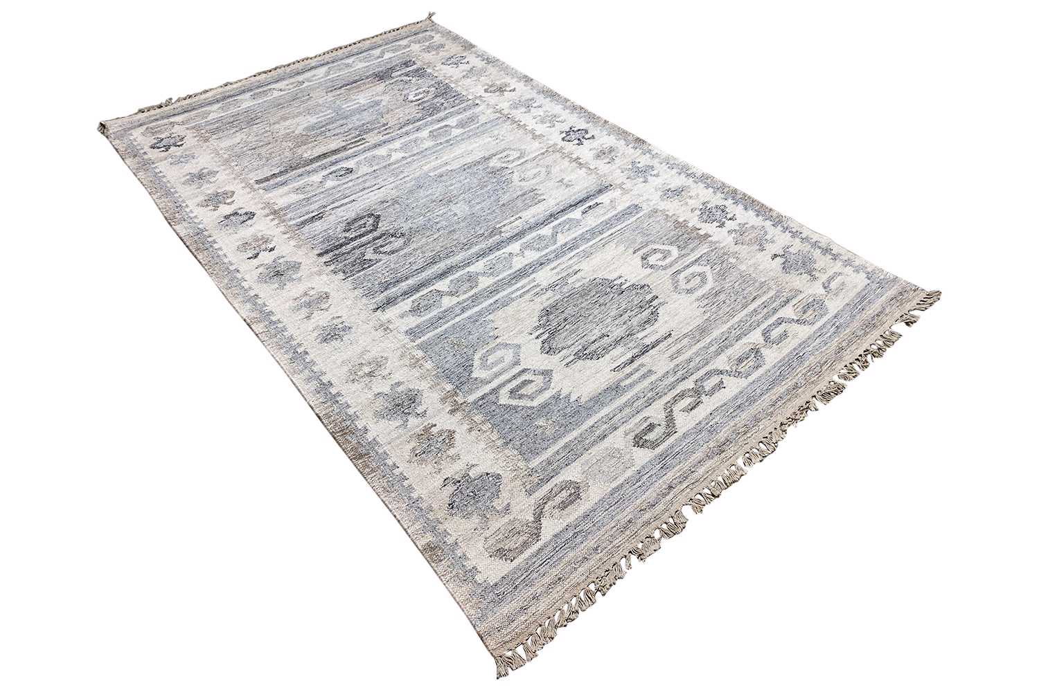 Moderne Kelim - Dhurrie - (244x152 cm) - German Carpet Shop