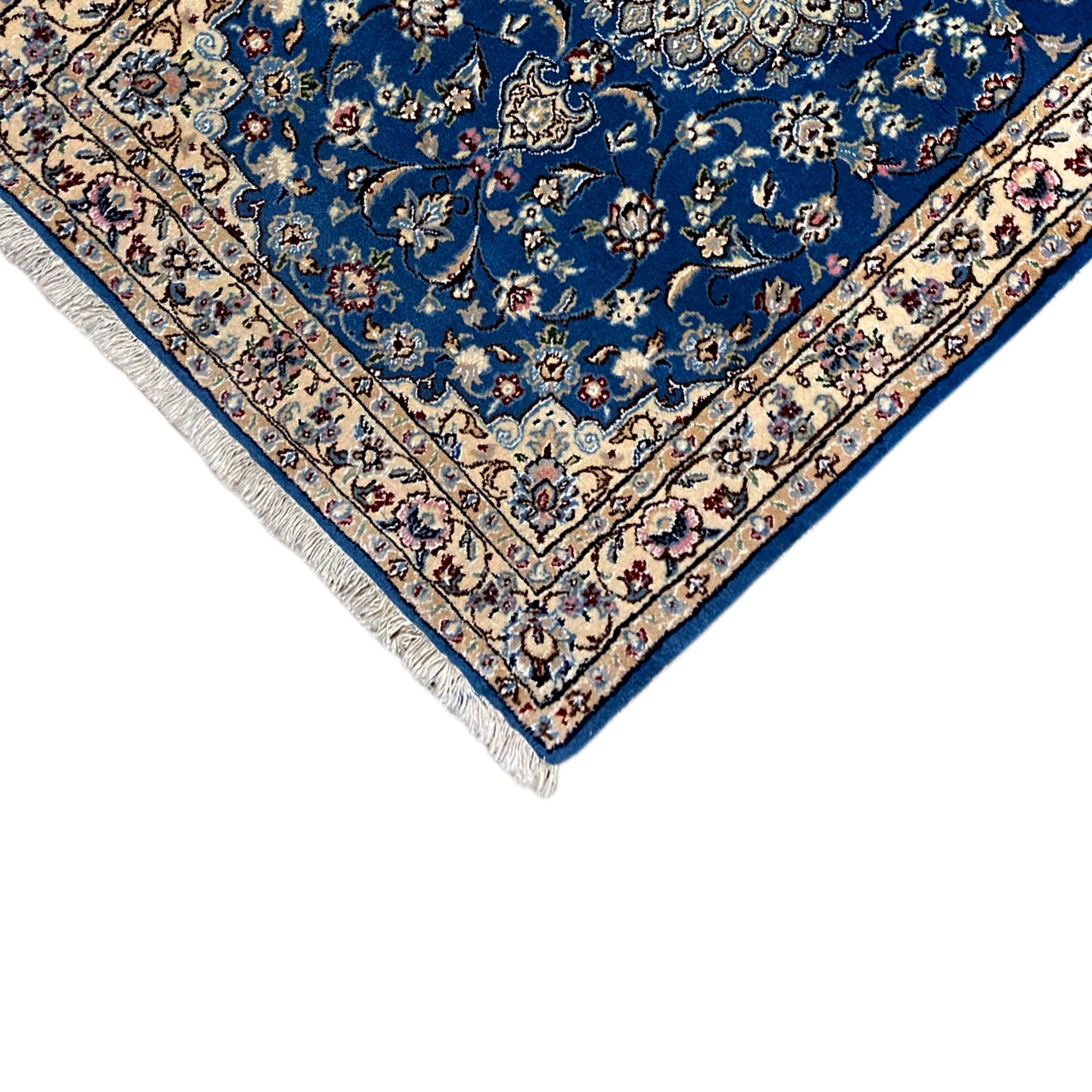 Nain Teppich Blau, 120x77 cm - German Carpet Shop