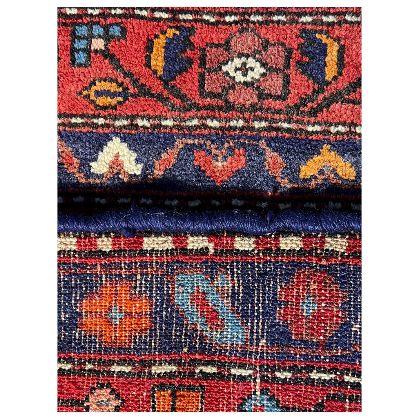 Poshti Teppich, Rot, 109x66cm - Premium Poshti Teppich from German Carpet Shop - Just €199! Shop now at German Carpet Shop