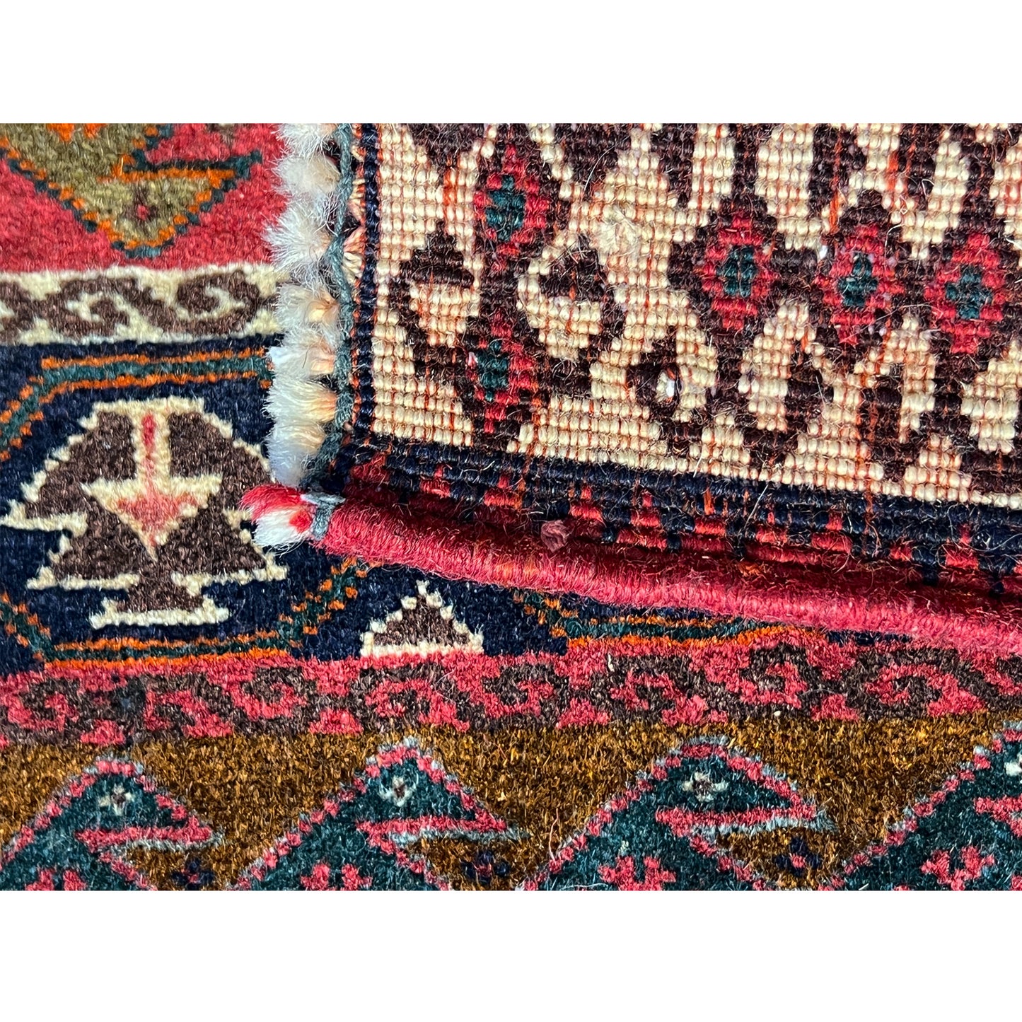 Poshti Teppich, Bunt, 56x60cm - Premium Poshti Teppich from German Carpet Shop - Just €140! Shop now at German Carpet Shop