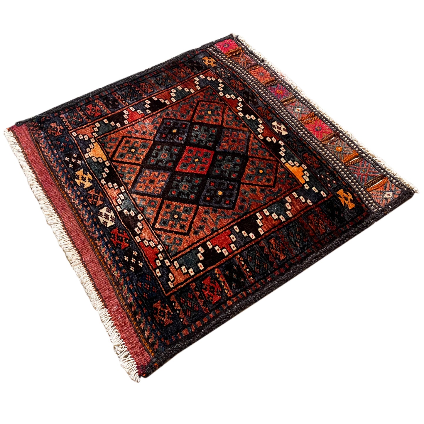 Hamedan Poshti Teppich - 76x72 cm