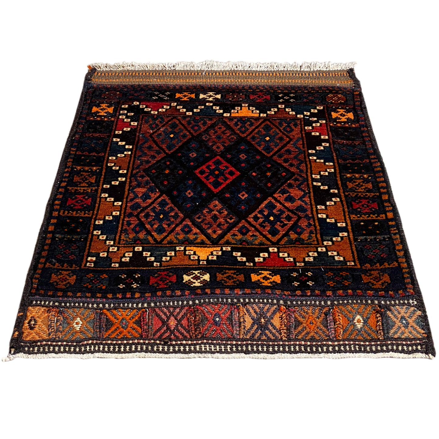 Hamedan Poshti Teppich - 82x72 cm