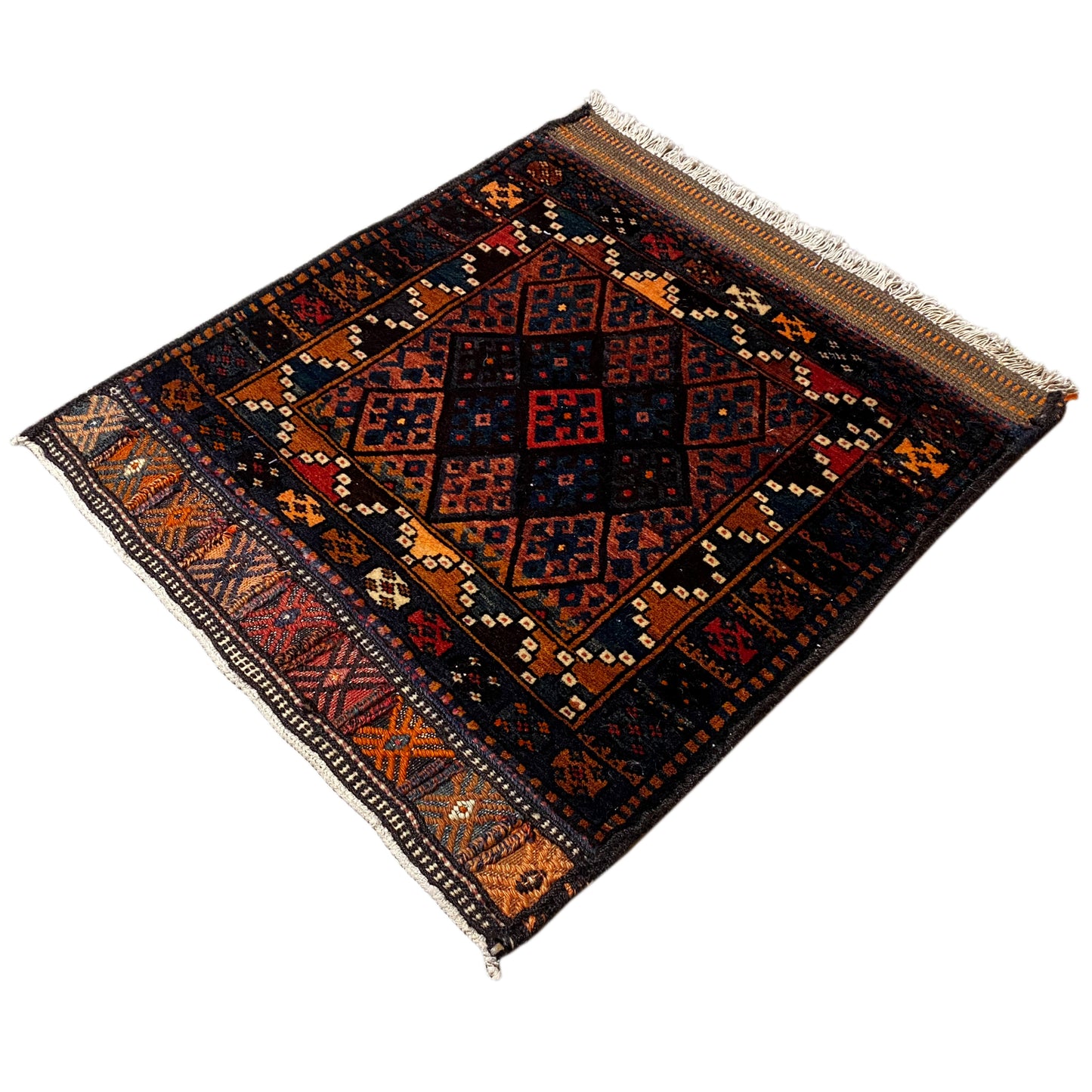 Hamedan Poshti Teppich - 82x72 cm