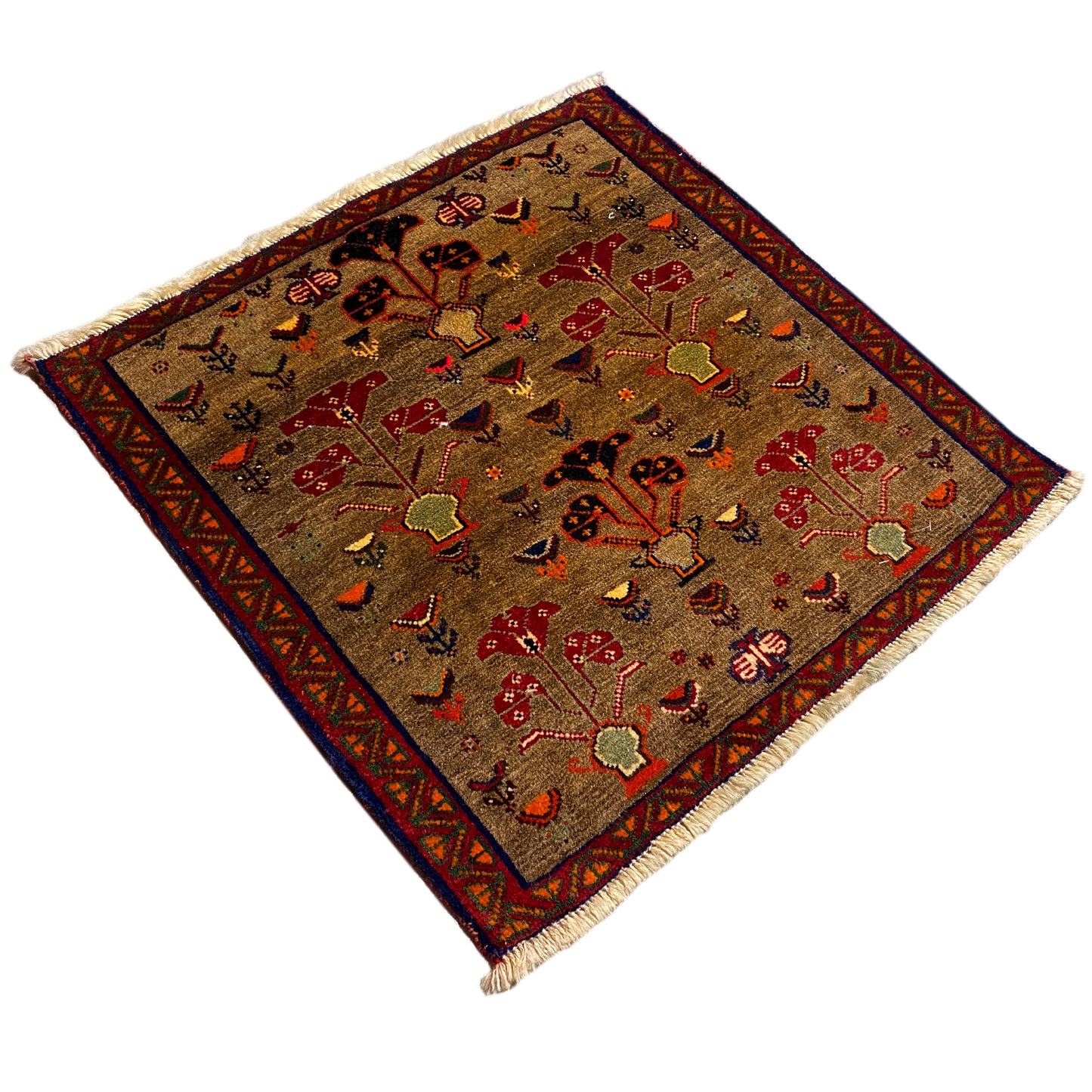 Poshti Teppich - 63x61 cm