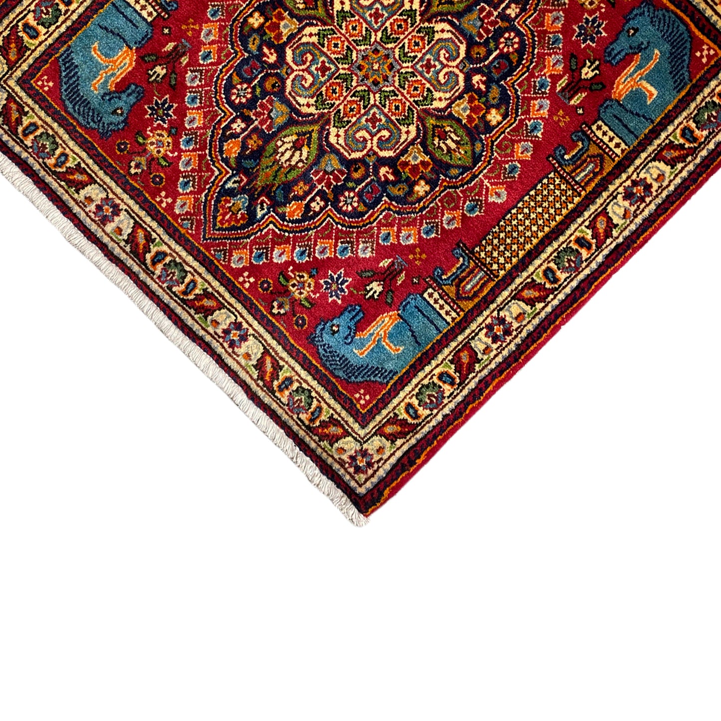 Poshti Teppich - 69x58 cm