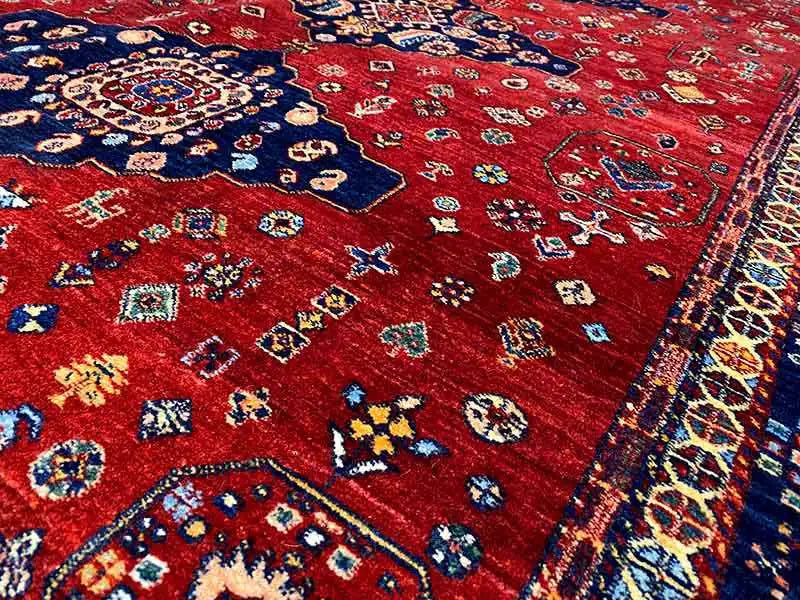 Qashqai Exklusiv 201614 - (188x130 cm) - Premium Teppich from German Carpet Shop - Just €1190! Shop now at German Carpet Shop