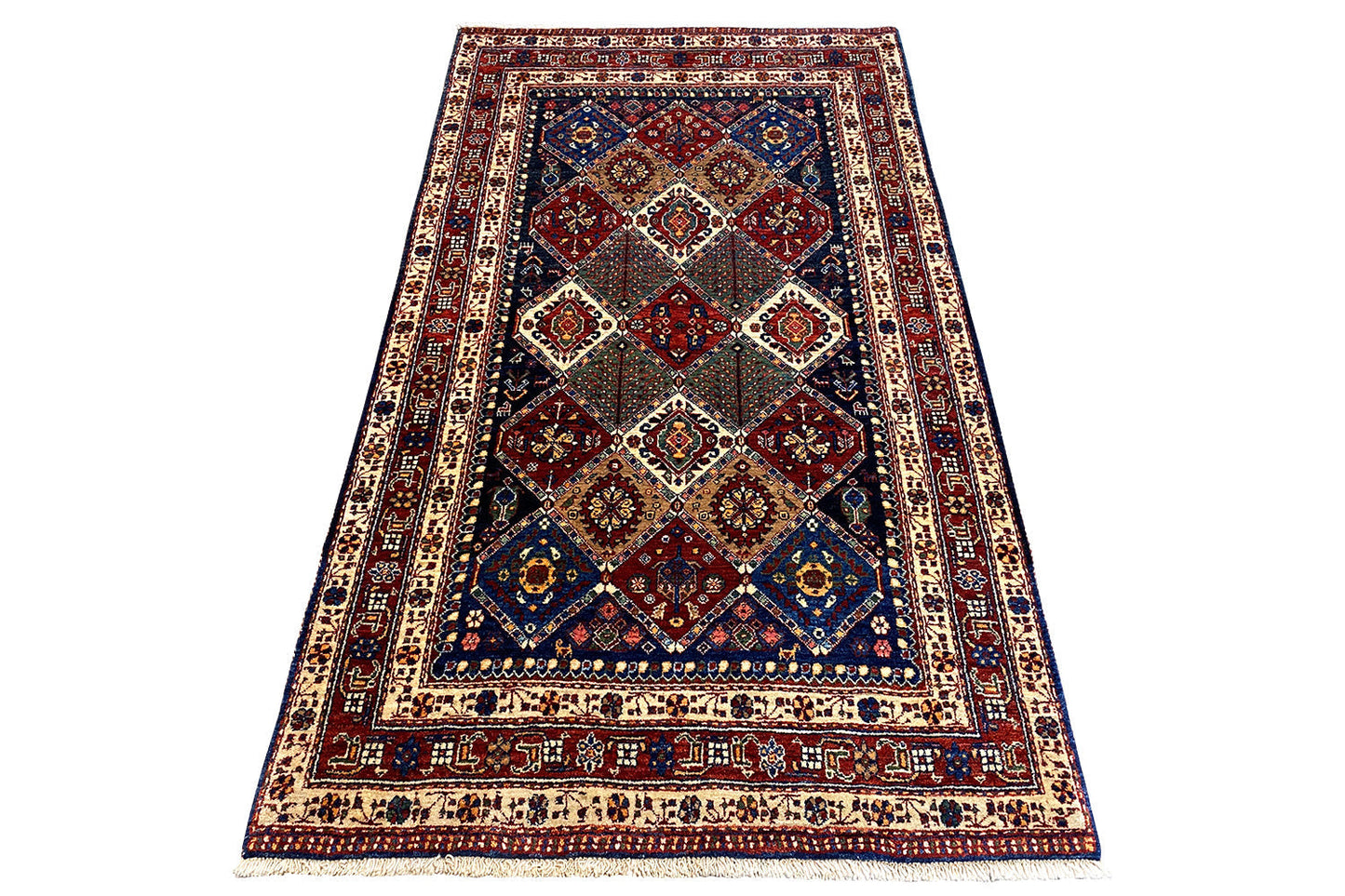 Qashqai Exklusiv 9400087 - (167x103 cm) - Premium Teppich from German Carpet Shop - Just €1200! Shop now at German Carpet Shop