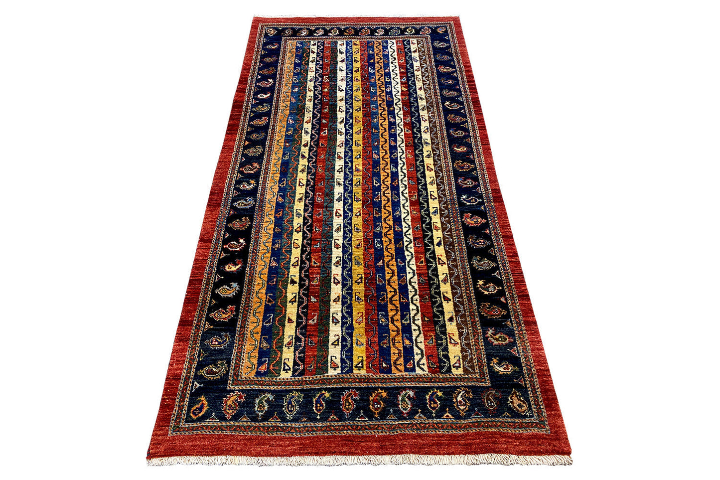 Qashqai Exklusiv 9701445 - (193x101 cm) - Premium Teppich from German Carpet Shop - Just €1490! Shop now at German Carpet Shop