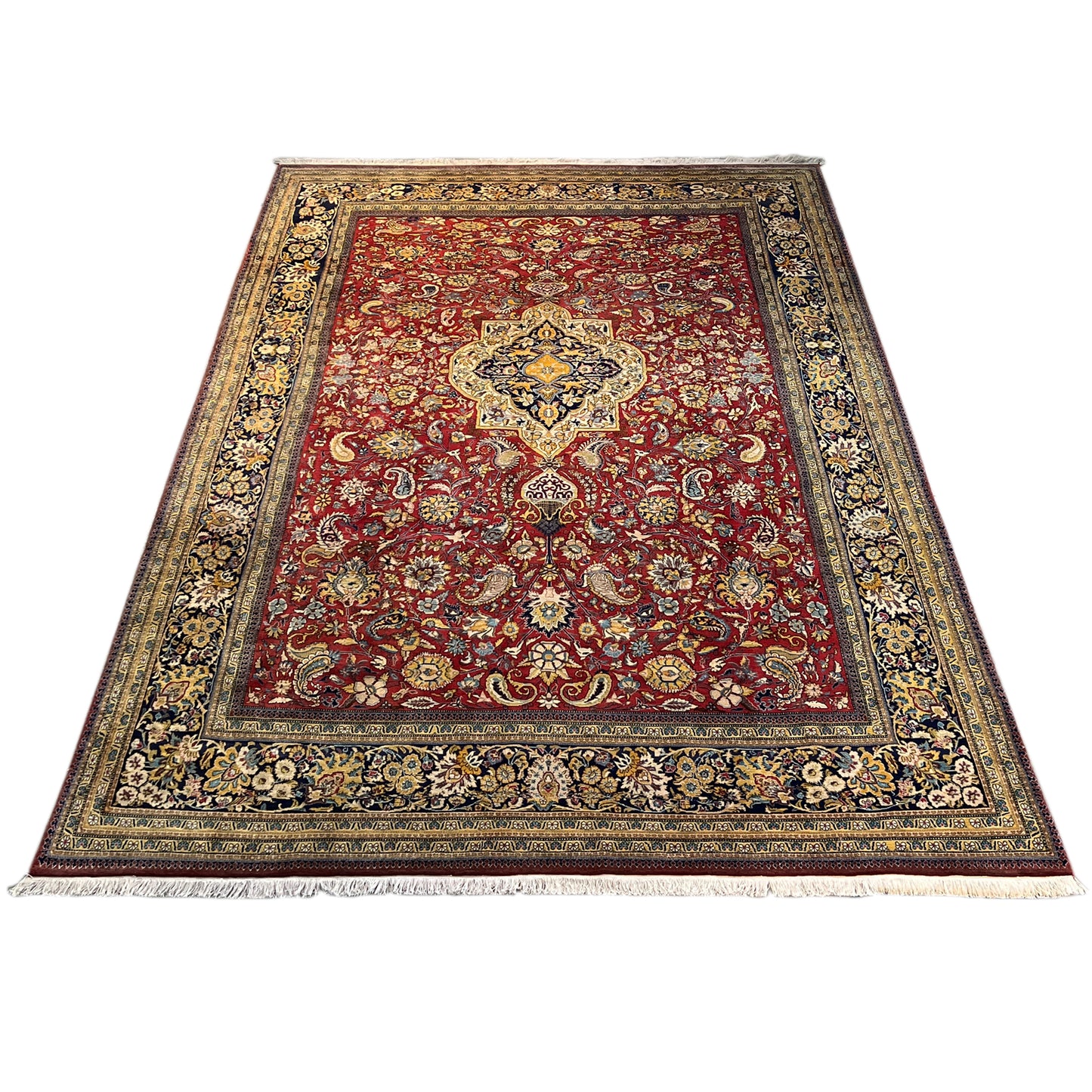 Shahreza Teppich 452x298 cm - Premium Shahreza Teppich from German Carpet Shop - Just €1199! Shop now at German Carpet Shop