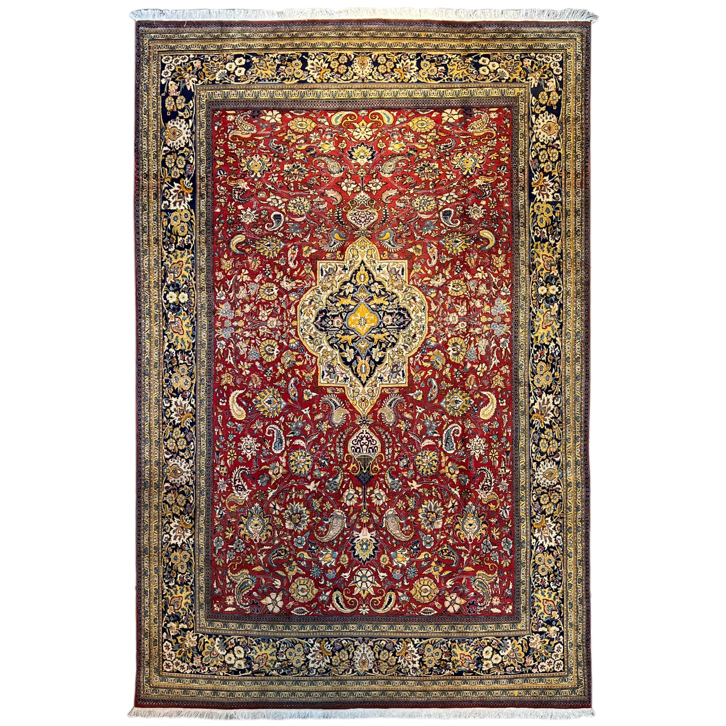 Shahreza Teppich 452x298 cm - Premium Shahreza Teppich from German Carpet Shop - Just €1199! Shop now at German Carpet Shop