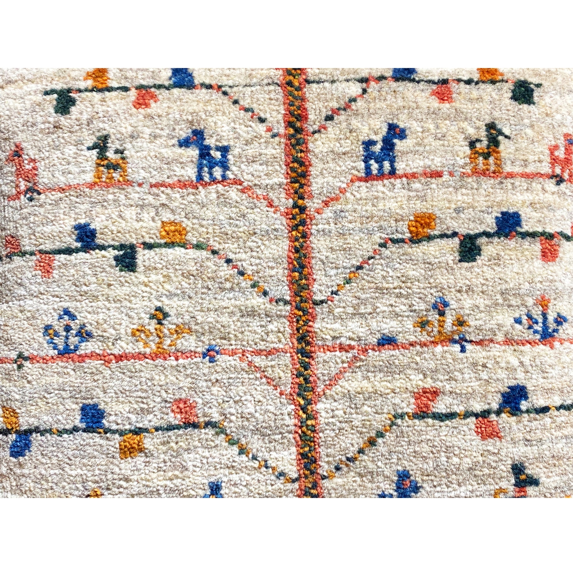 Beiges Kissen - 40x40 cm - German Carpet Shop
